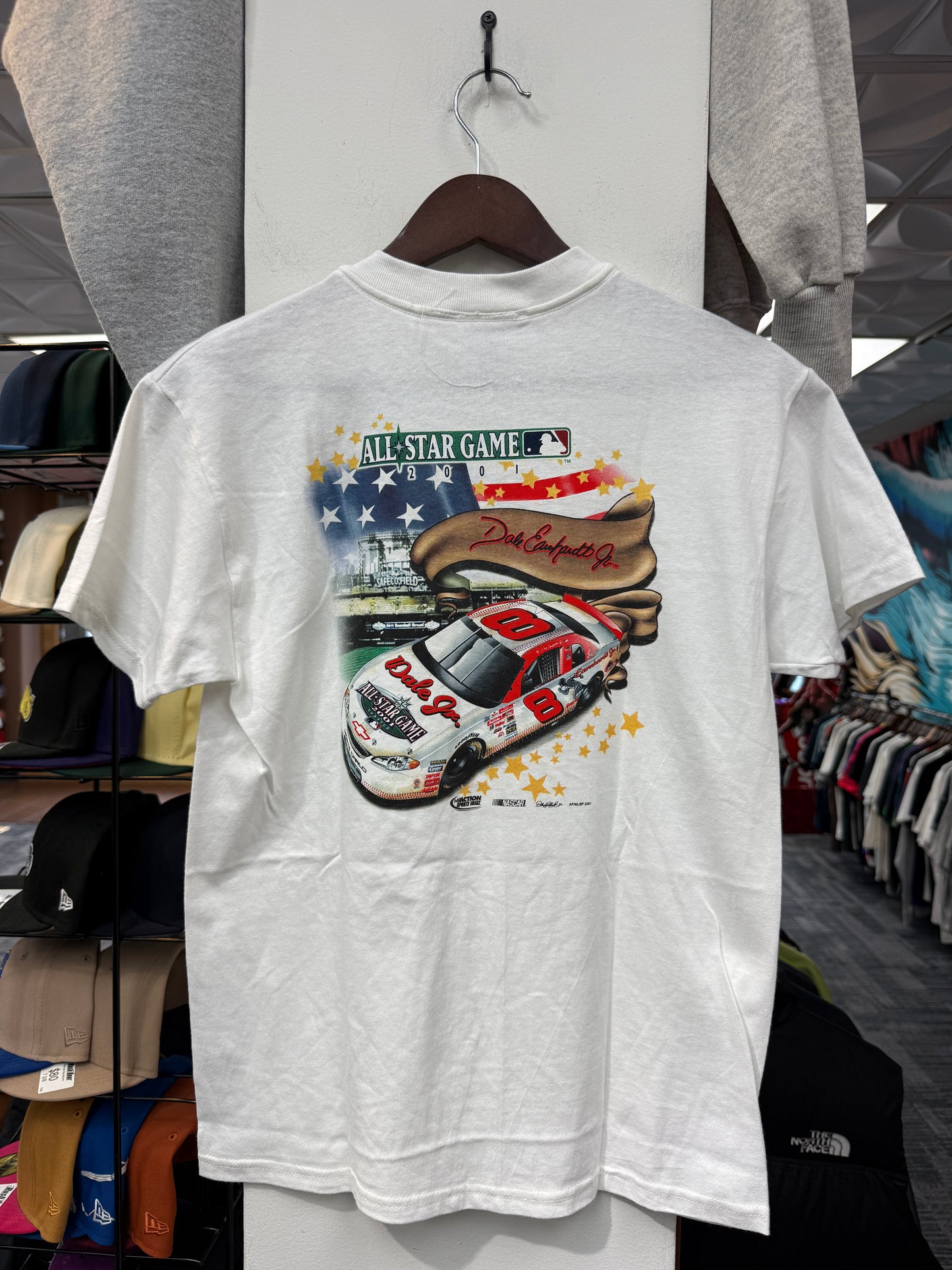 Vintage Dale Earnhardt 2001 Mariners All Star Game Tee