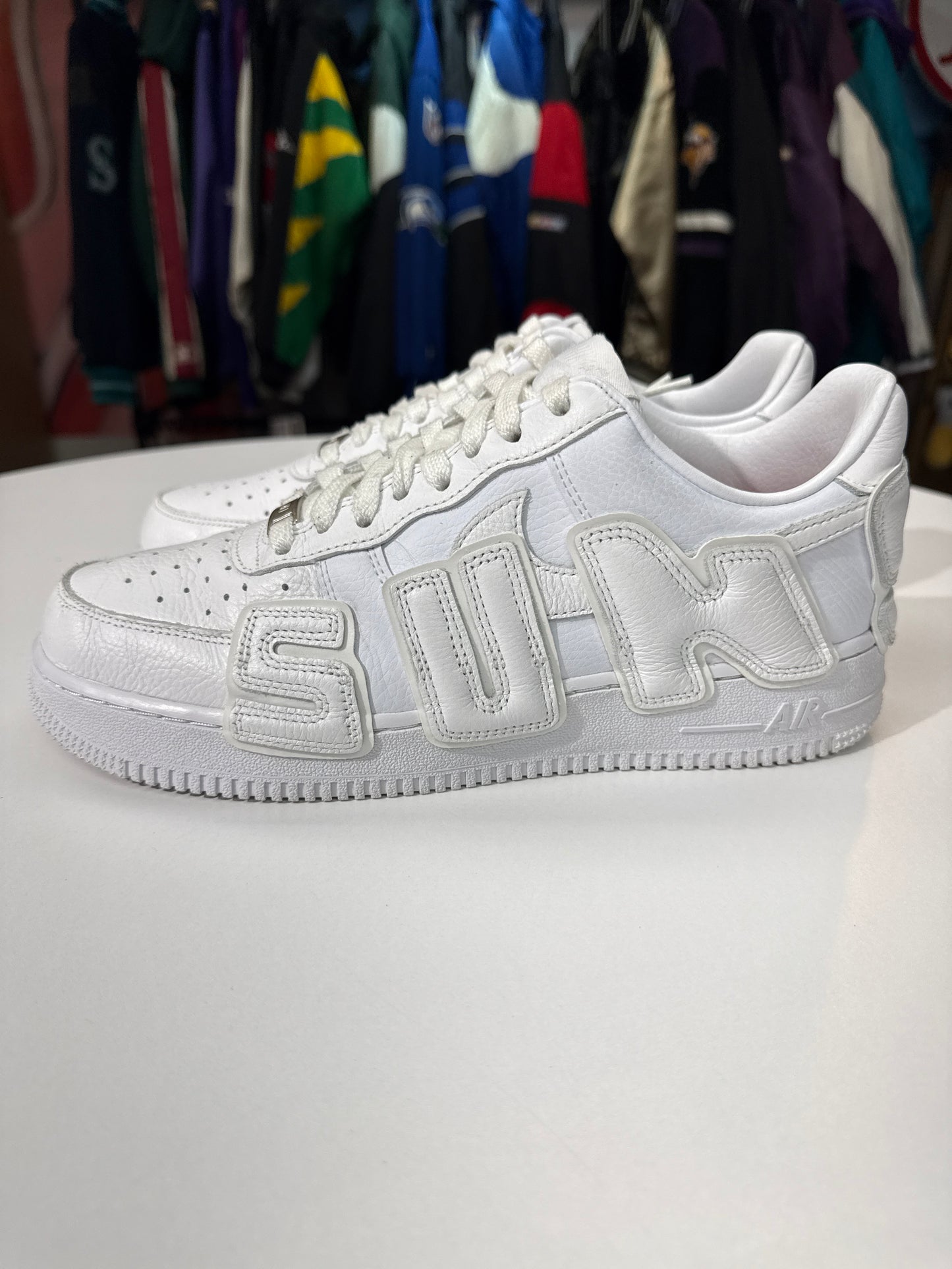 Preowned CPFM Nike AF1 White