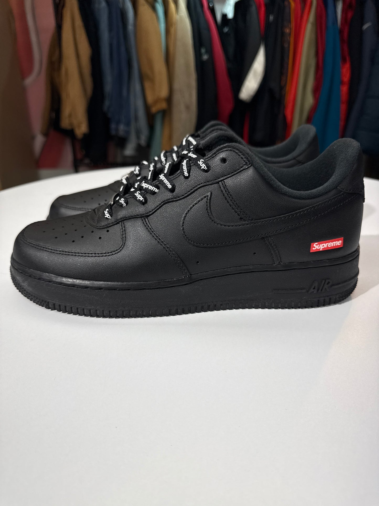 Preowned Supreme Nike AF1 Black