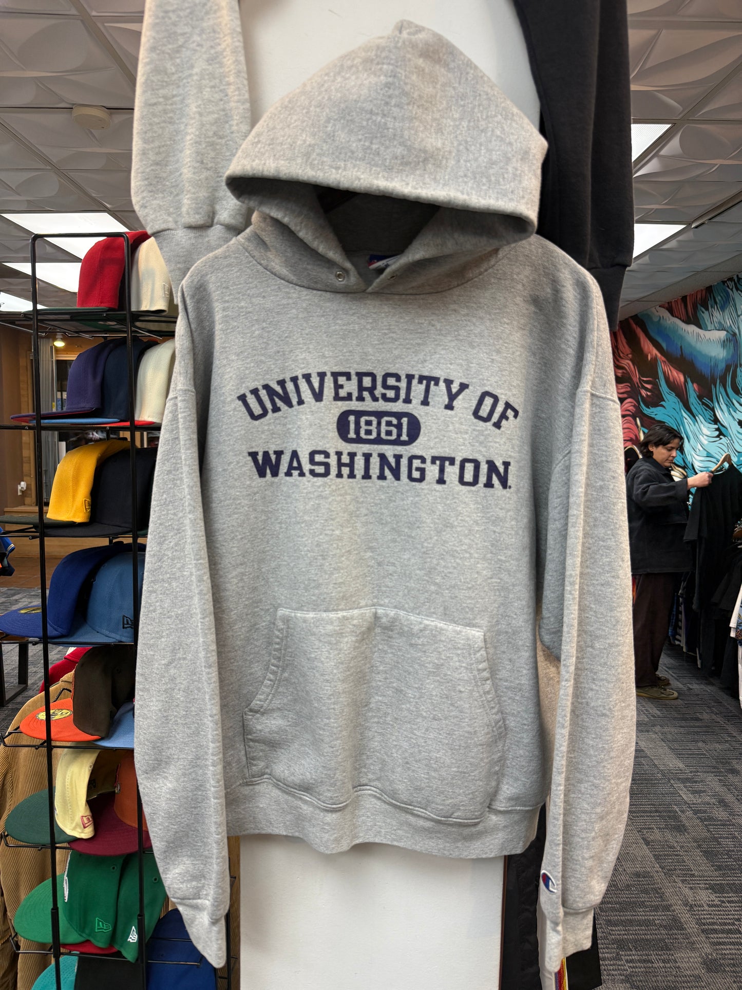 Vintage University Of WA Champion Hoodie