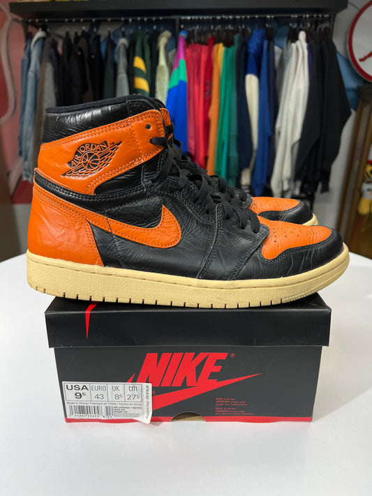 Preowned Jordan 1 Retro High OG Shattered Backboard 3.0