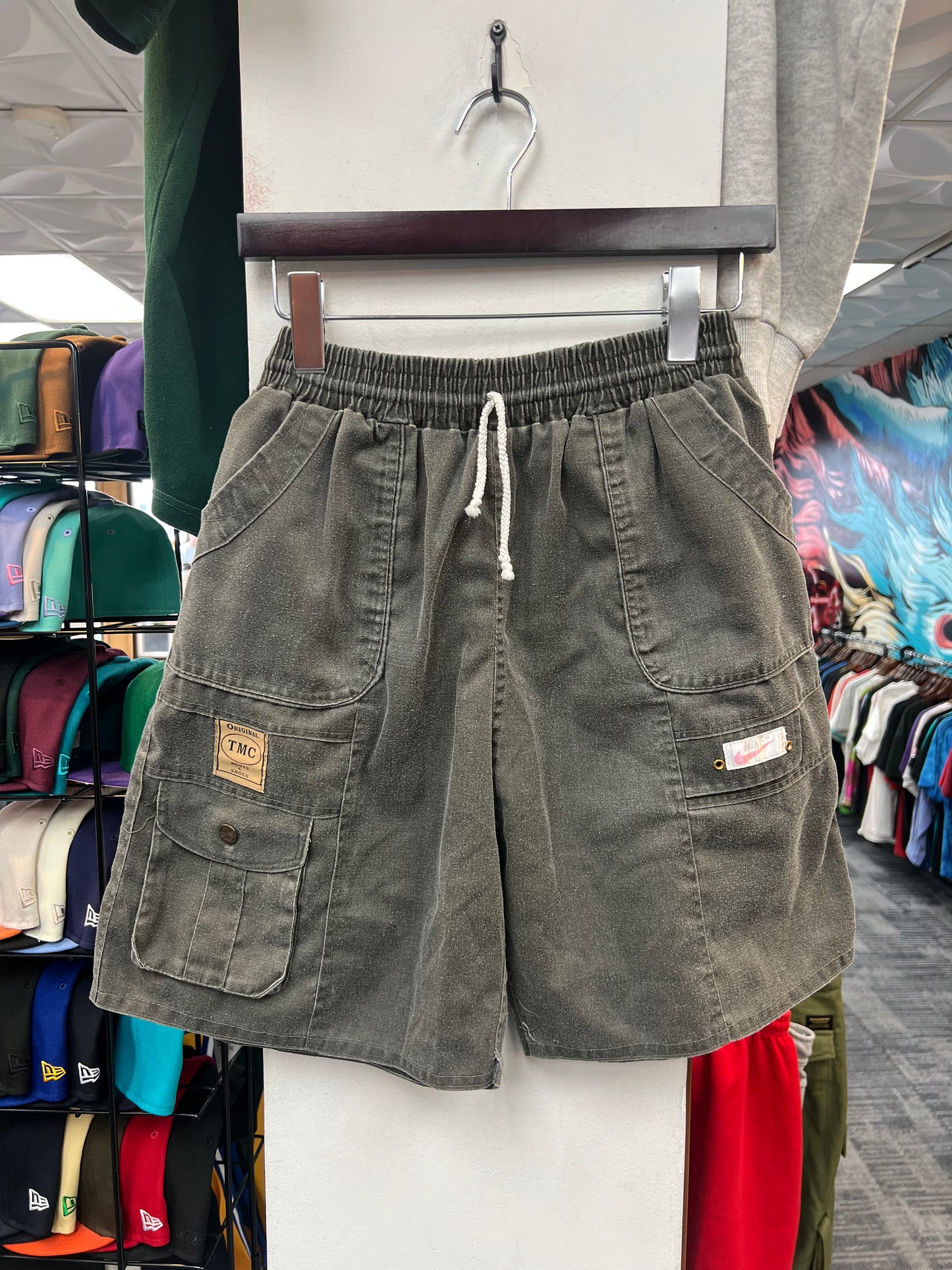 Vintage TMC x Nike Dark Grey Cargo Shorts