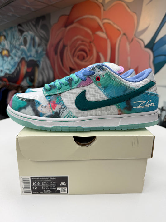New Aqua Mist Futura Laboratories SB Dunk Lows