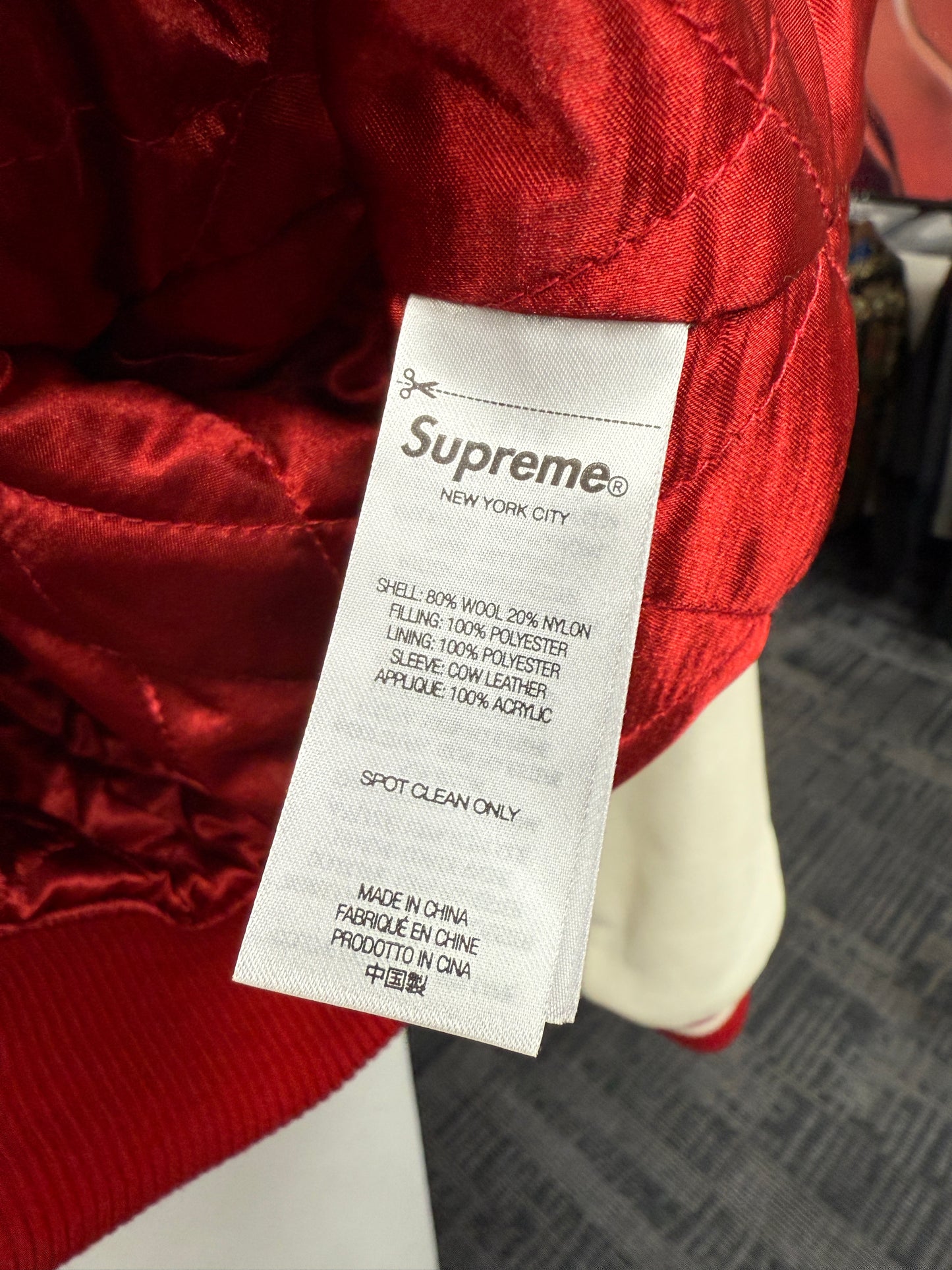 Supreme Bounty Hunter Varsity Jacket