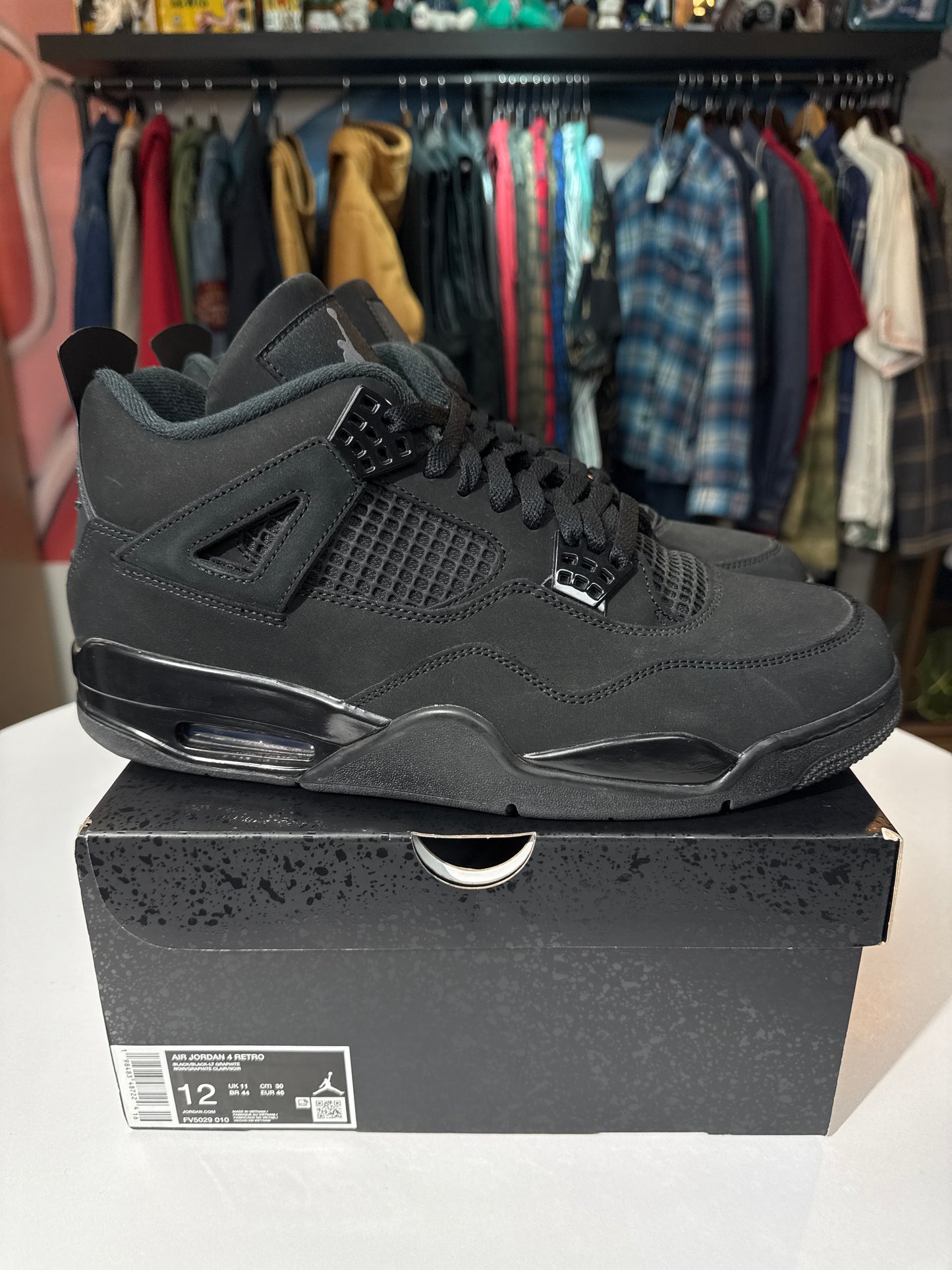 Preowned Jordan 4 Black Cat (2025)