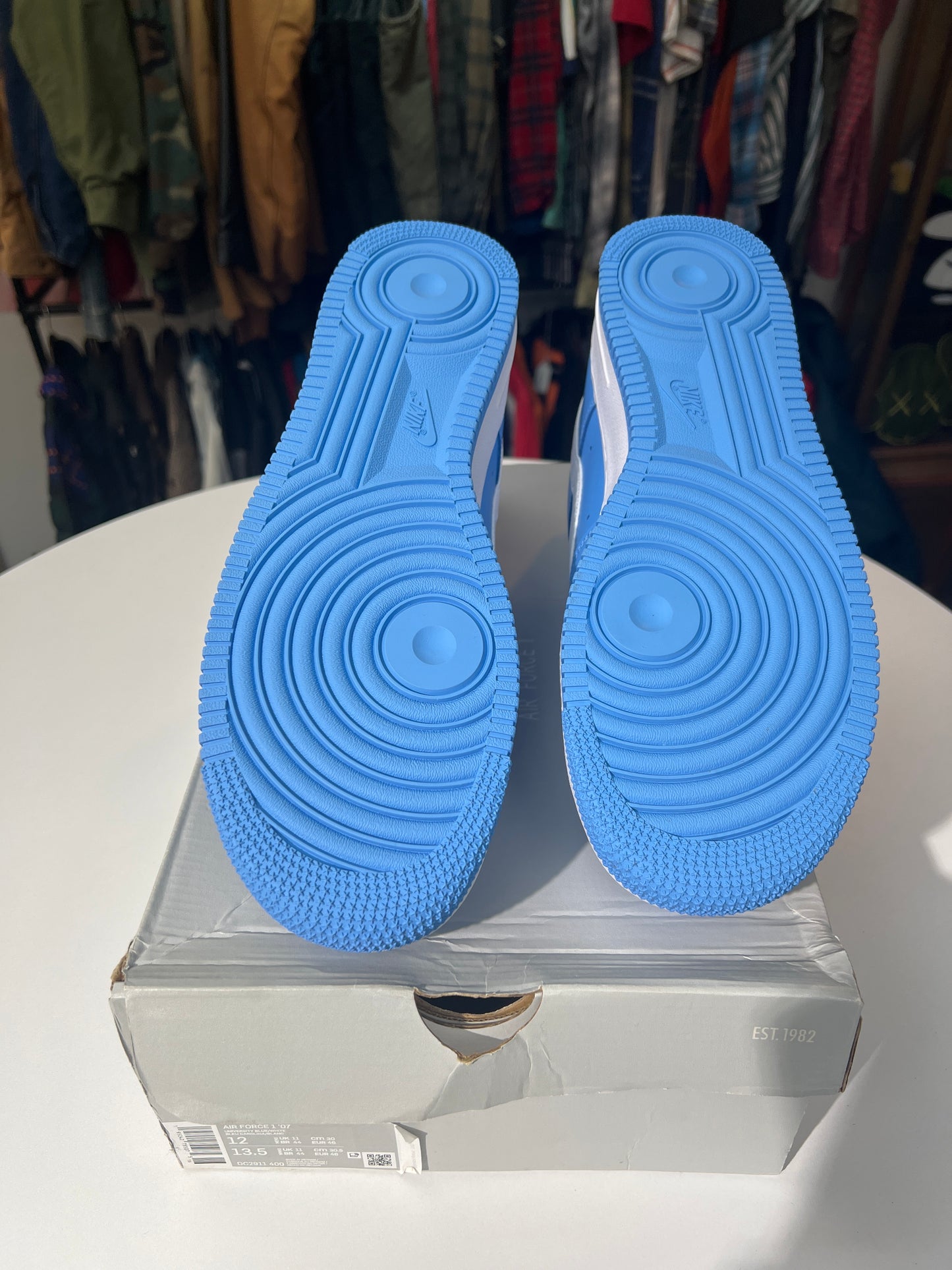 New University Blue Nike Air Force 1 Low ‘07
