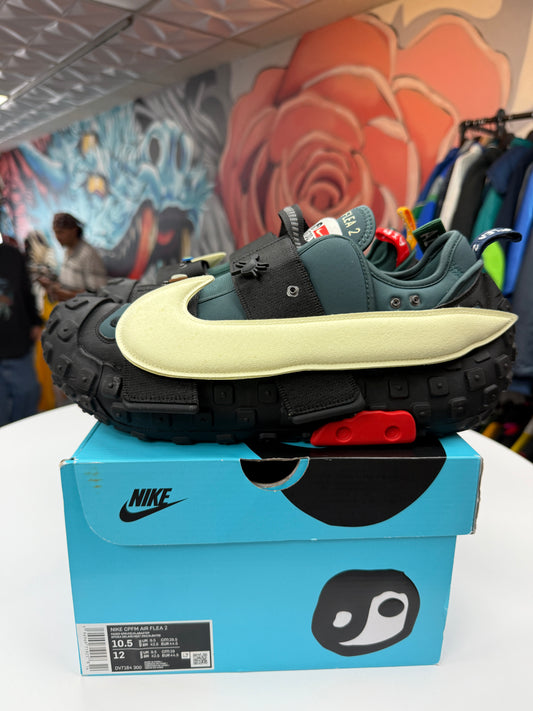 Preowned Faded Spruce Nike CPFM Air Flea 2