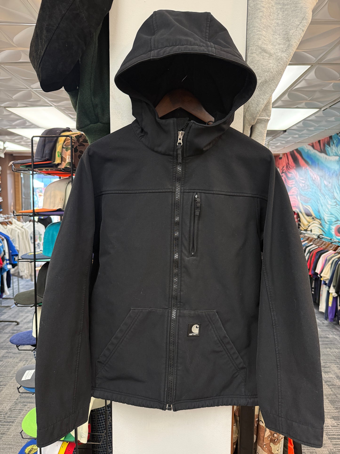 Carhartt Soft Shell Black Jacket