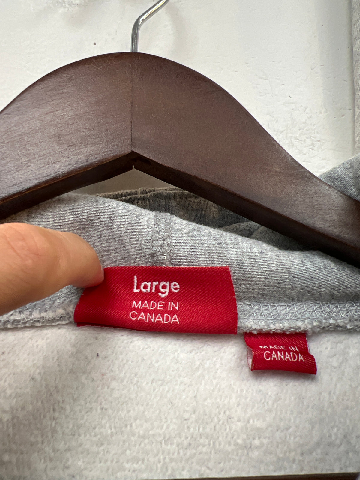 Supreme Orange Box Logo Grey Hoodie FW17