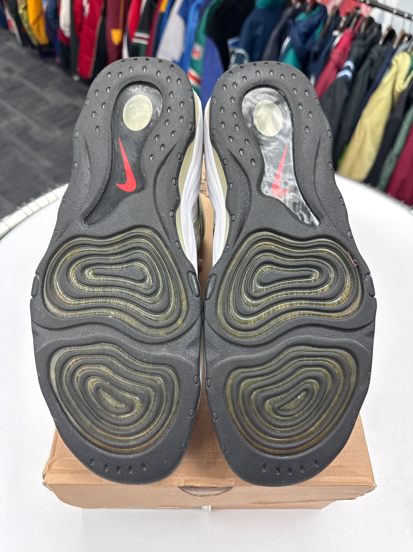 Preowned Nike Air Pippen White Silver (2010)