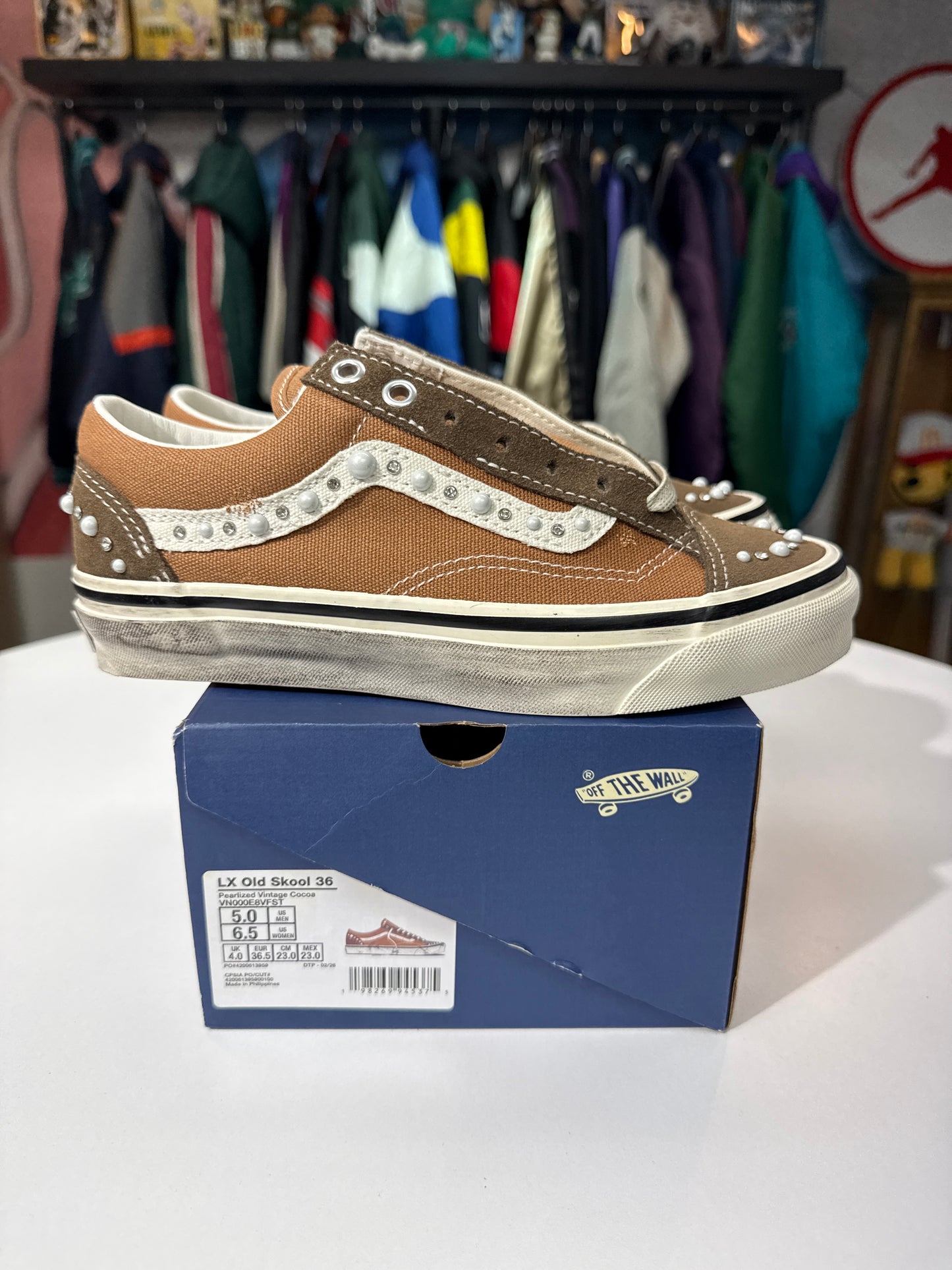 New Vans Old Skool 36 LX Pearlized Pack Cocoa Brown