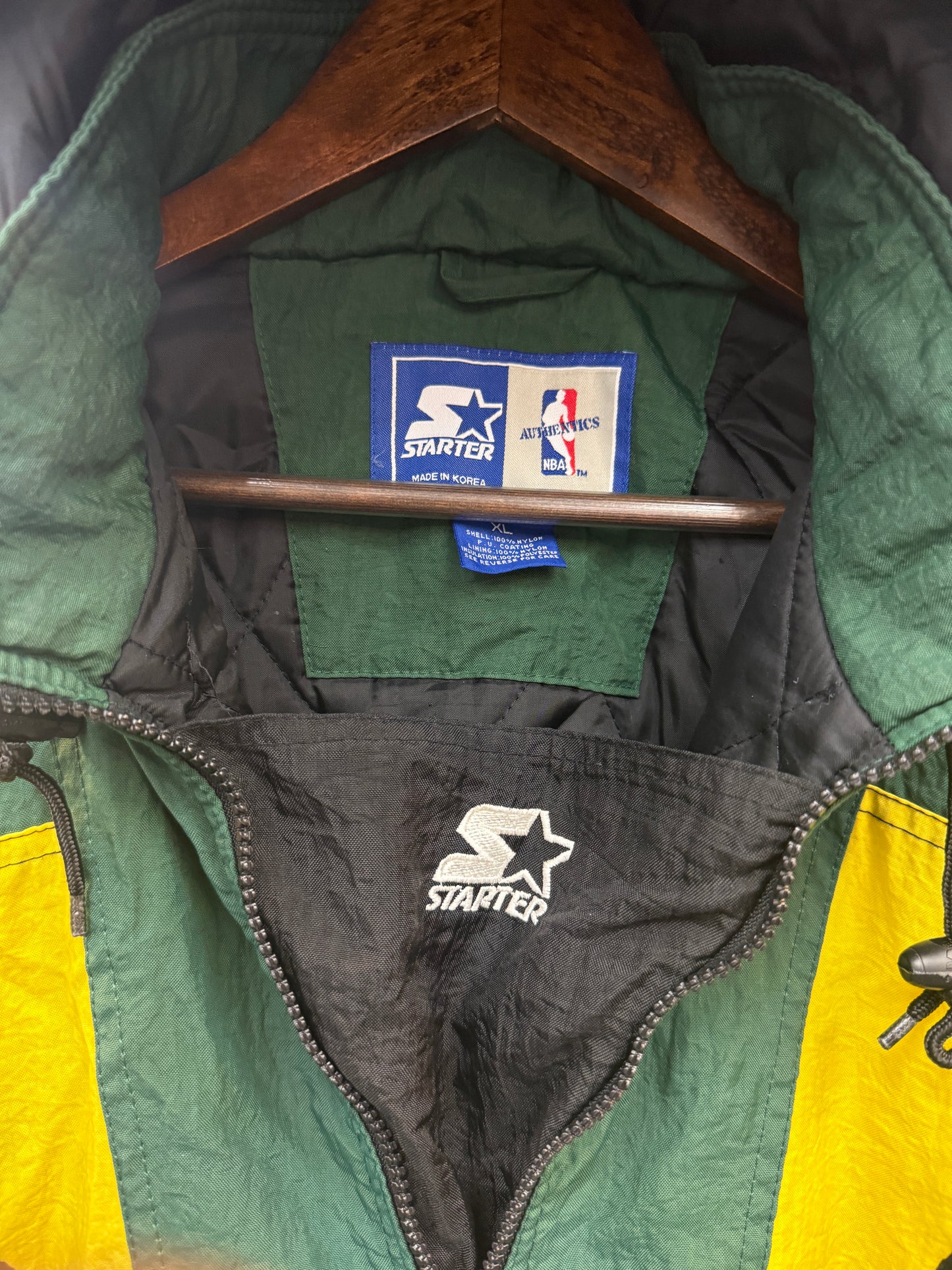 Vintage Sonics Starter Half Zip Jacket