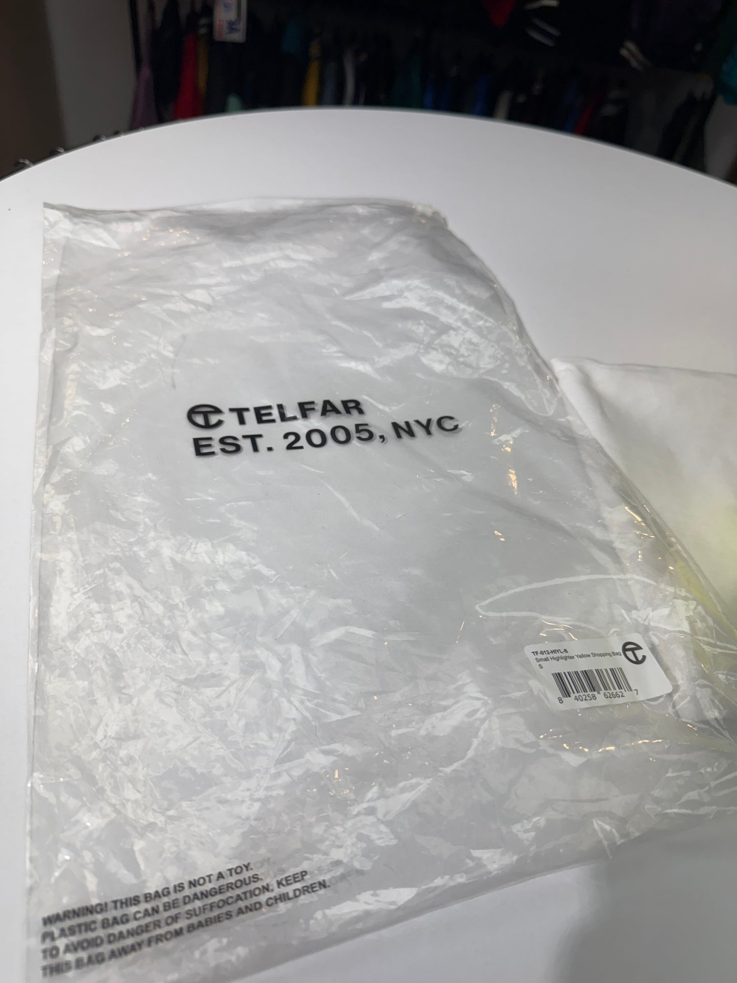 New Telfar Highlighter Small Shopping Bag