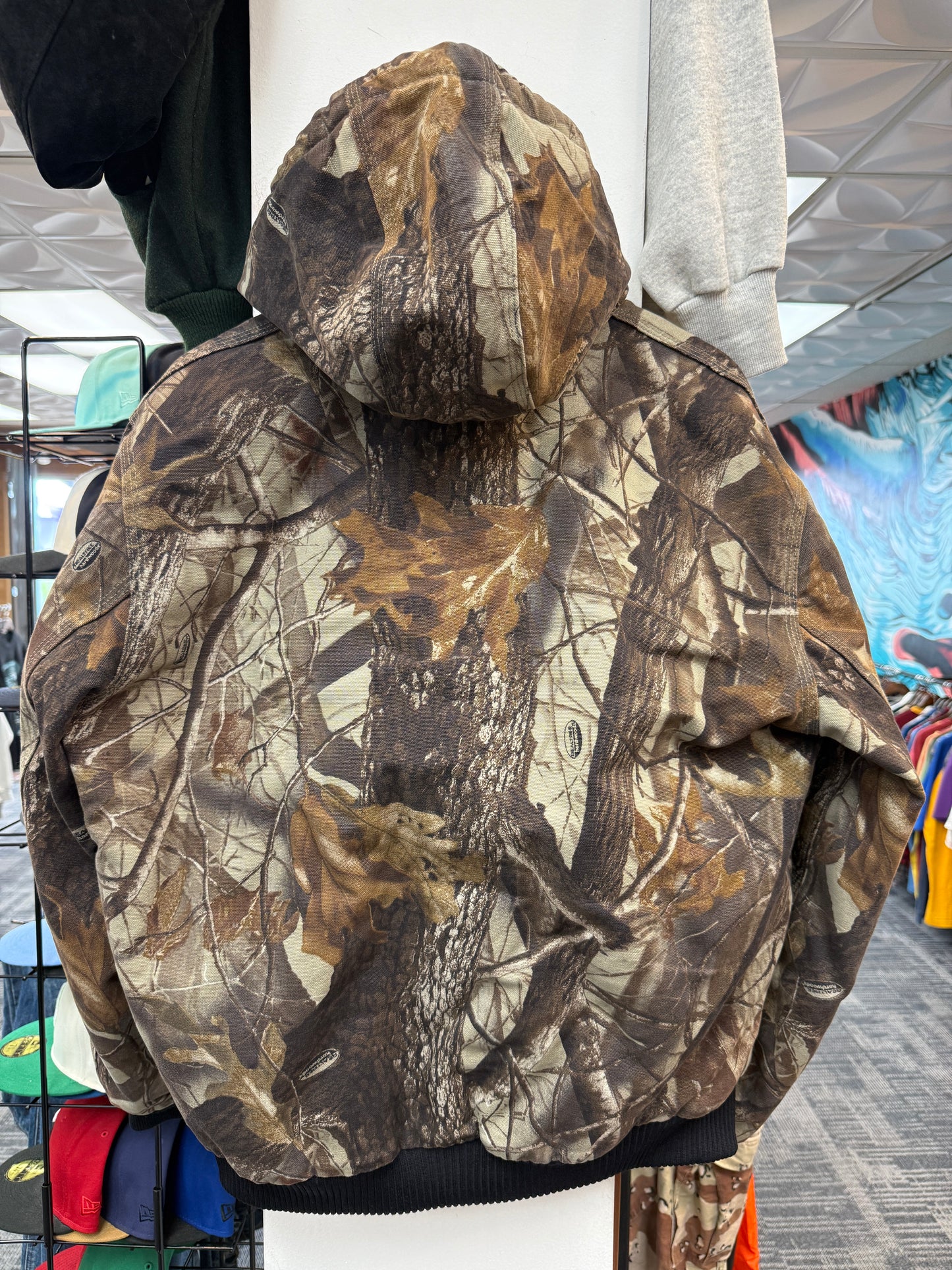Vintage Real Tree Carhartt Hooded Jacket