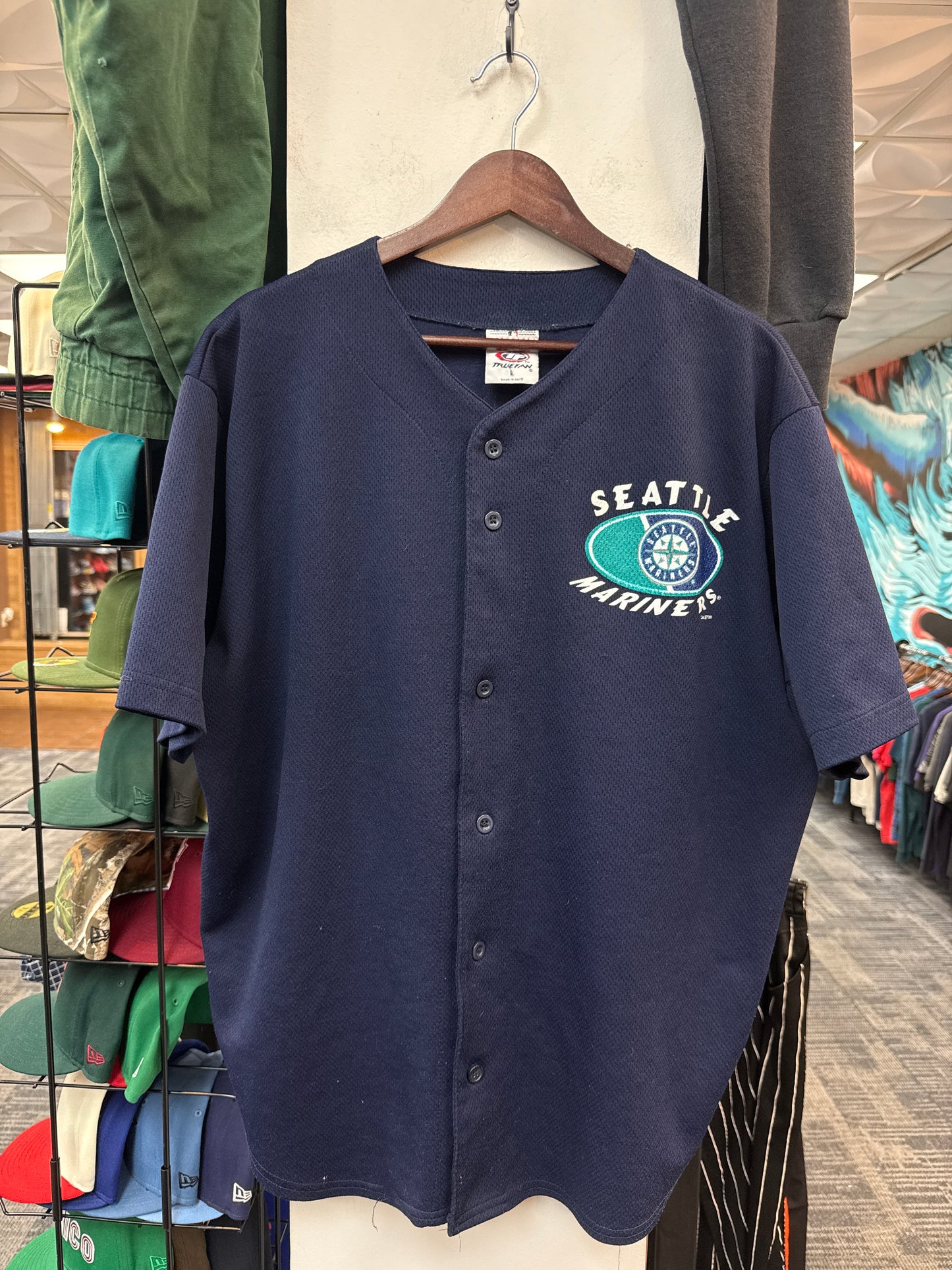 Vintage Edgar Martinez Mariners Jersey