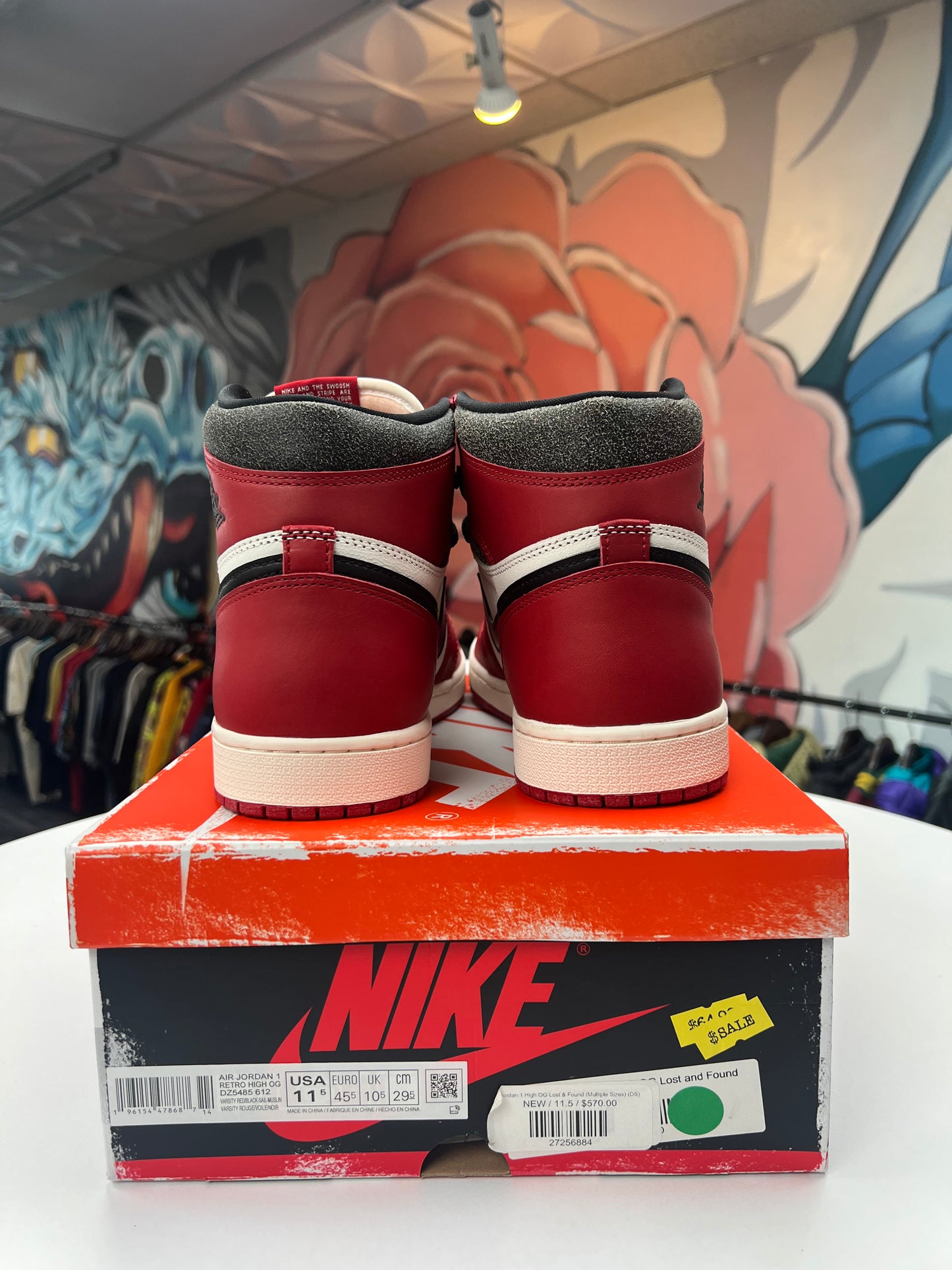 Preowned Jordan 1 Lost and Found