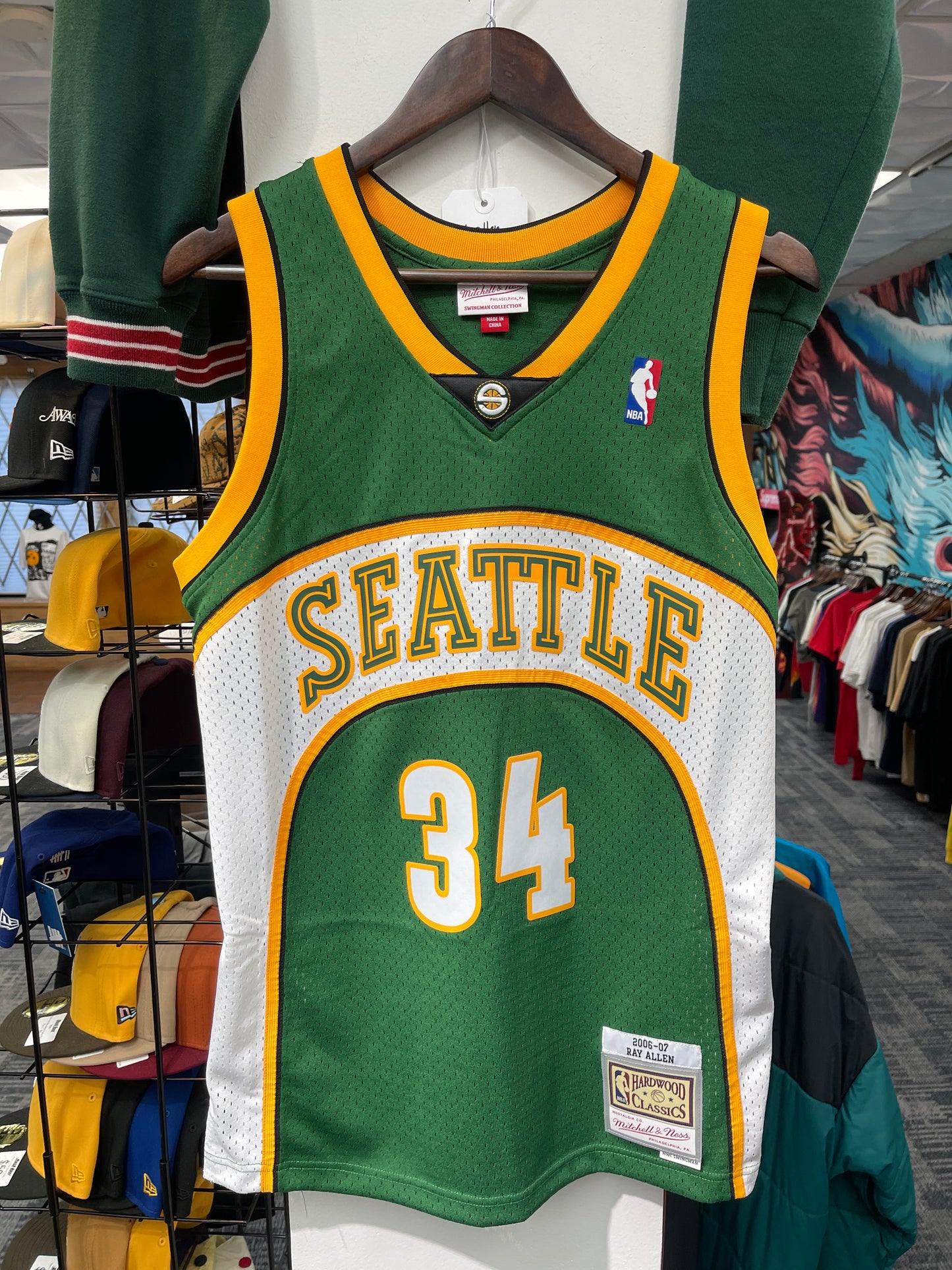 Sonics Ray Allen Swingman jersey