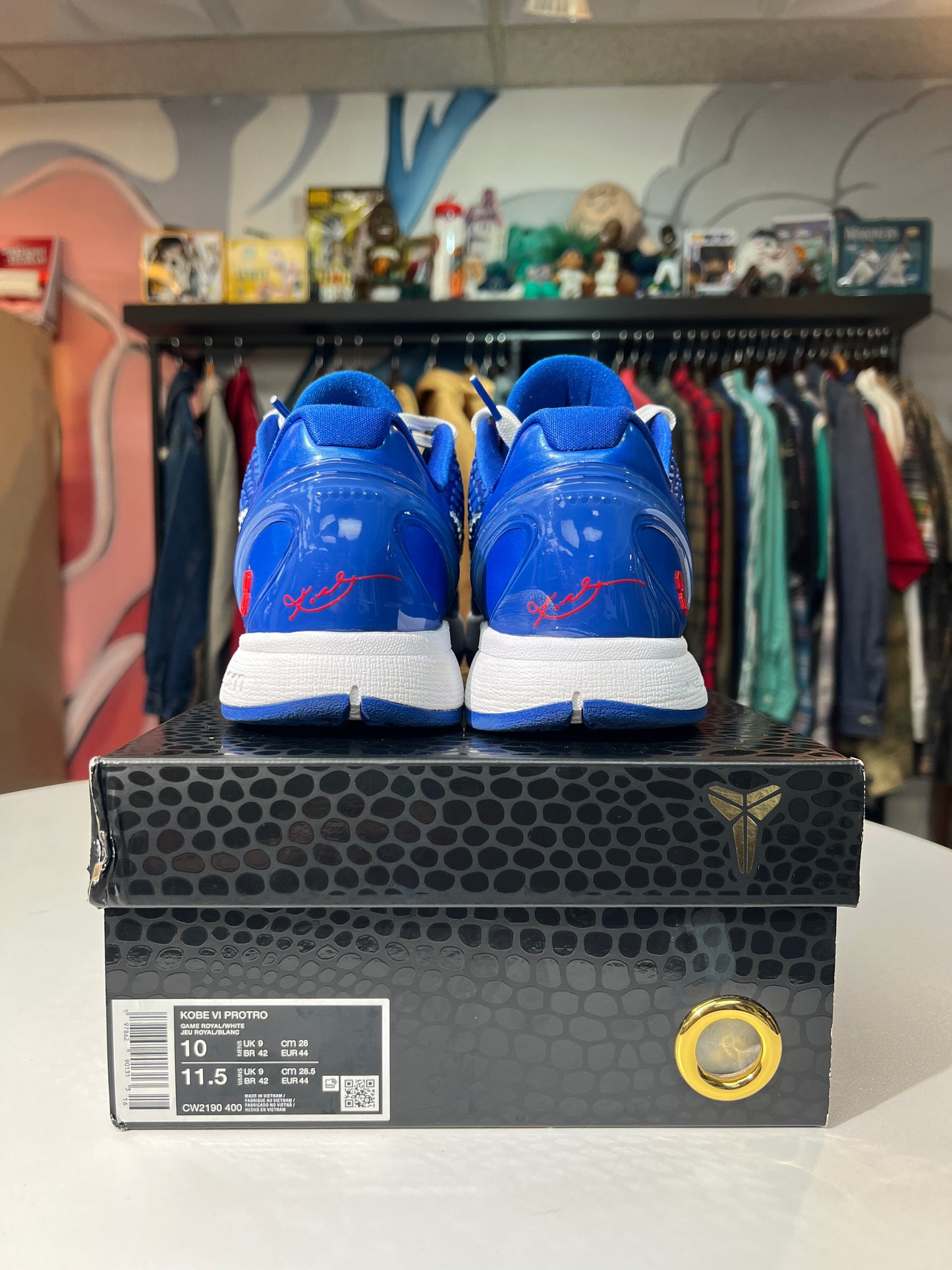 Preowned Nike Kobe 6 Protro Dodgers