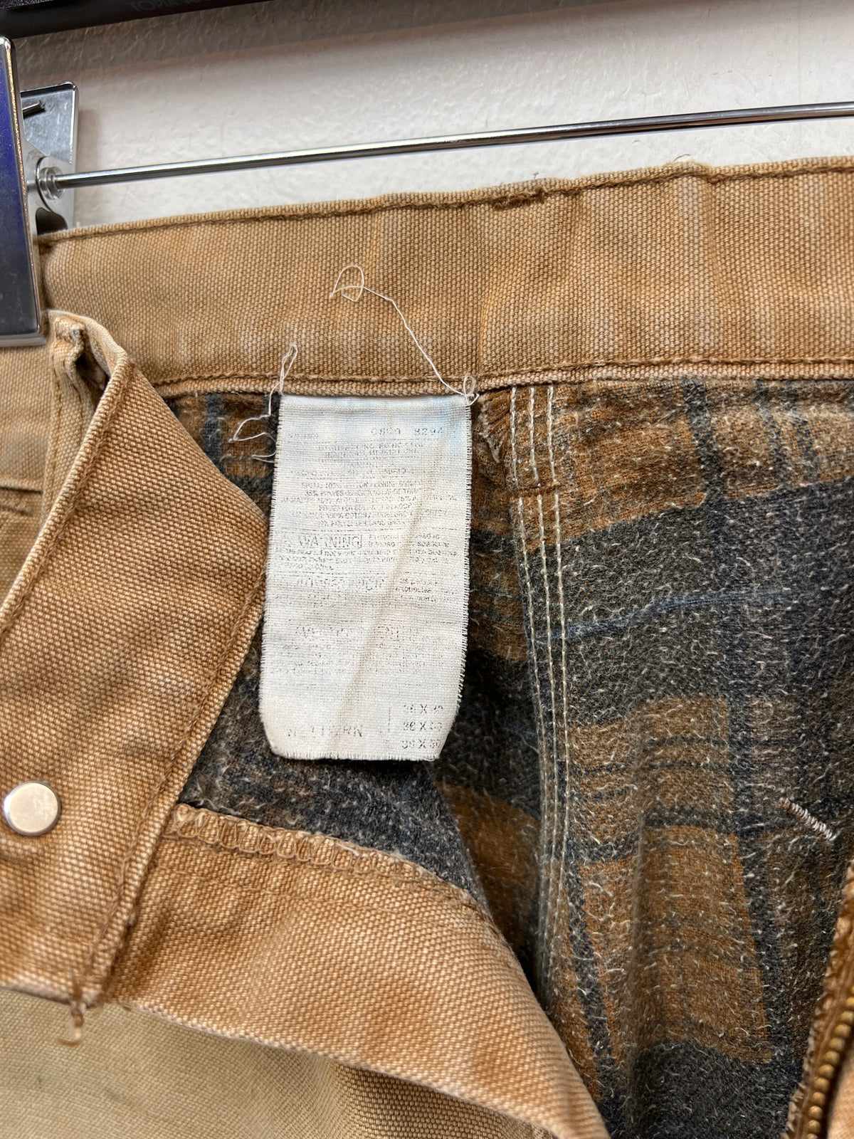 Carhartt Duck Canvas Tan Pants