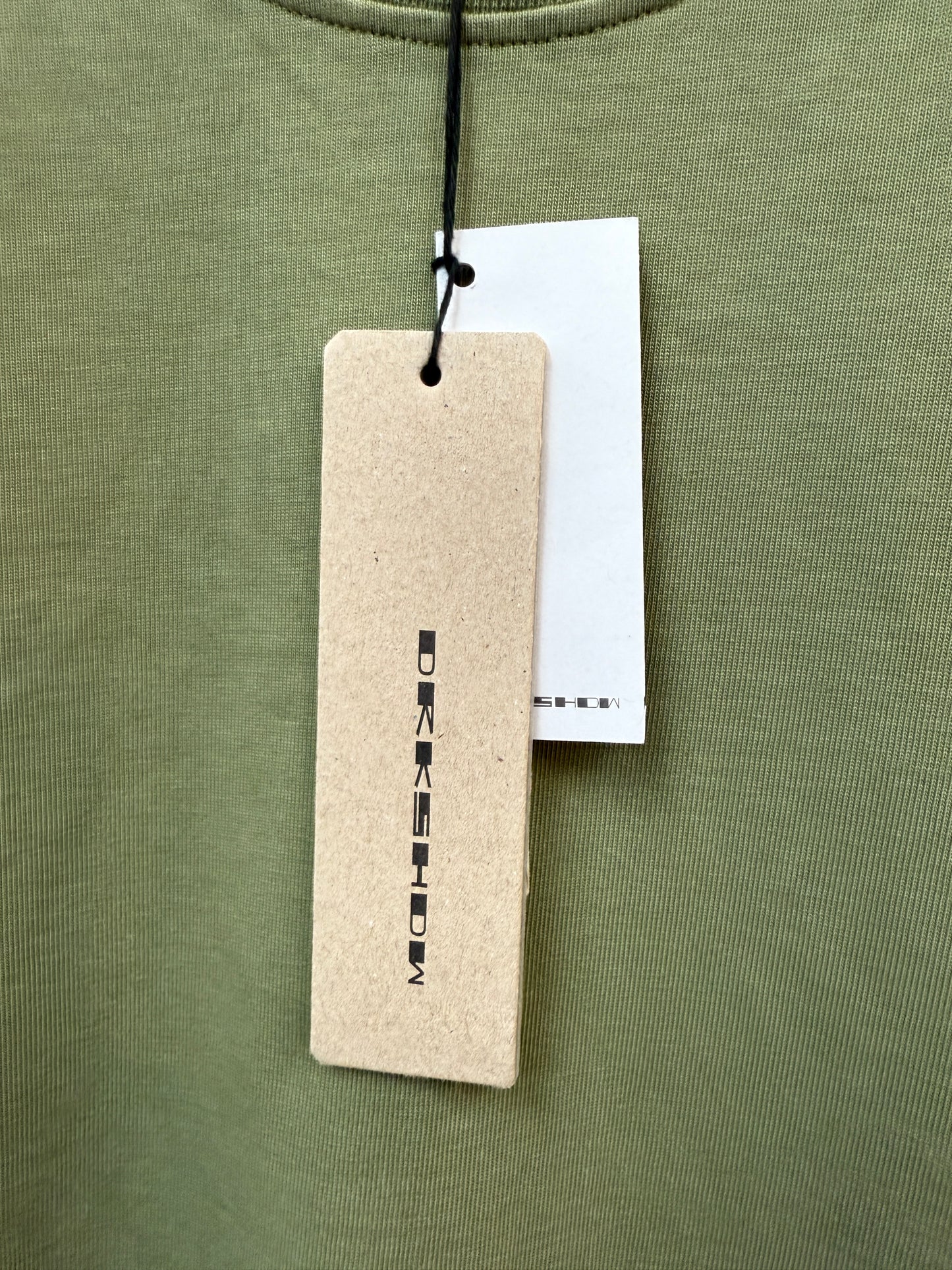 New Rick Owens DRKSHDW Olive Longsleeve