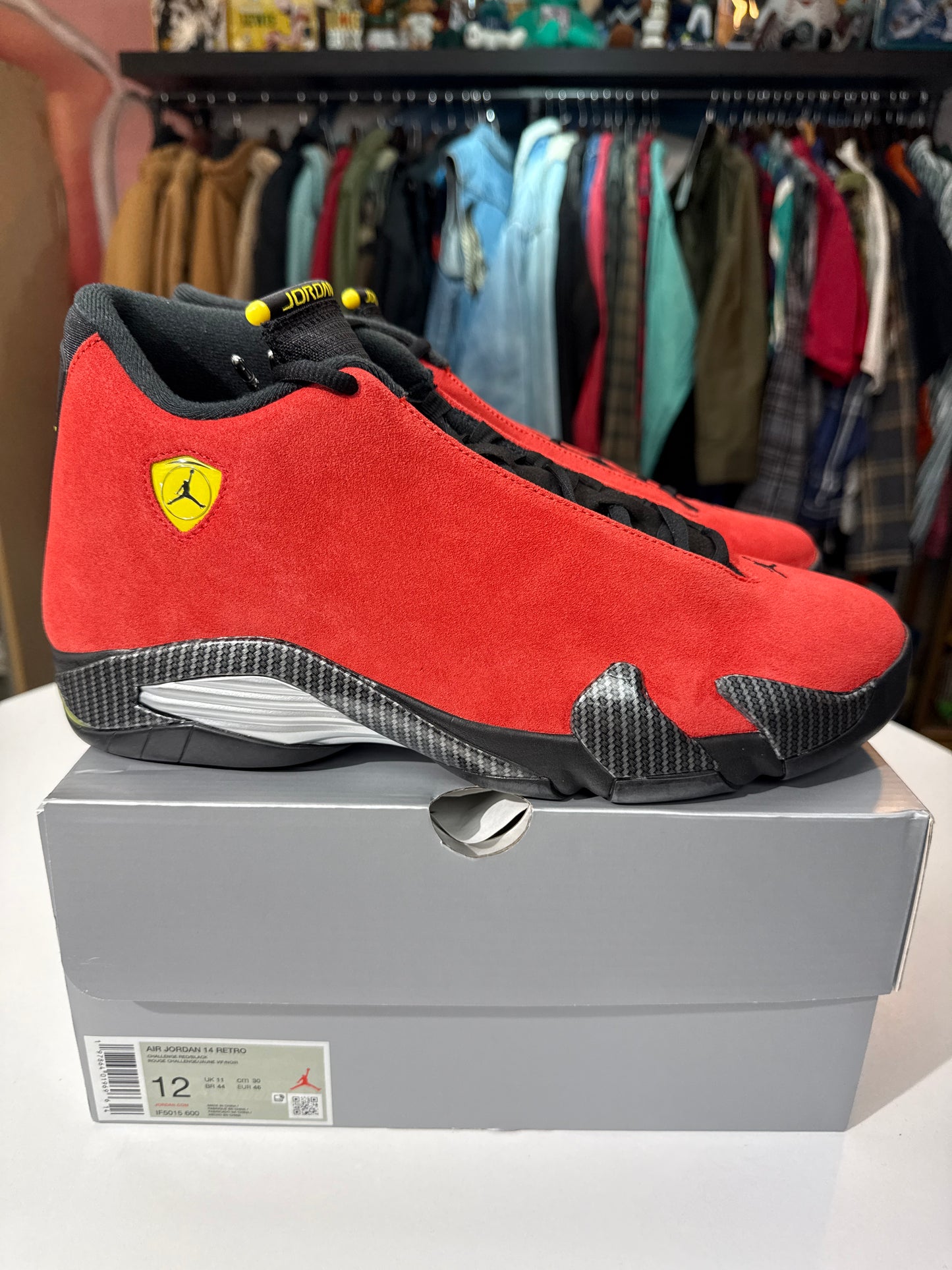 New Jordan 14 Ferrari (2025)