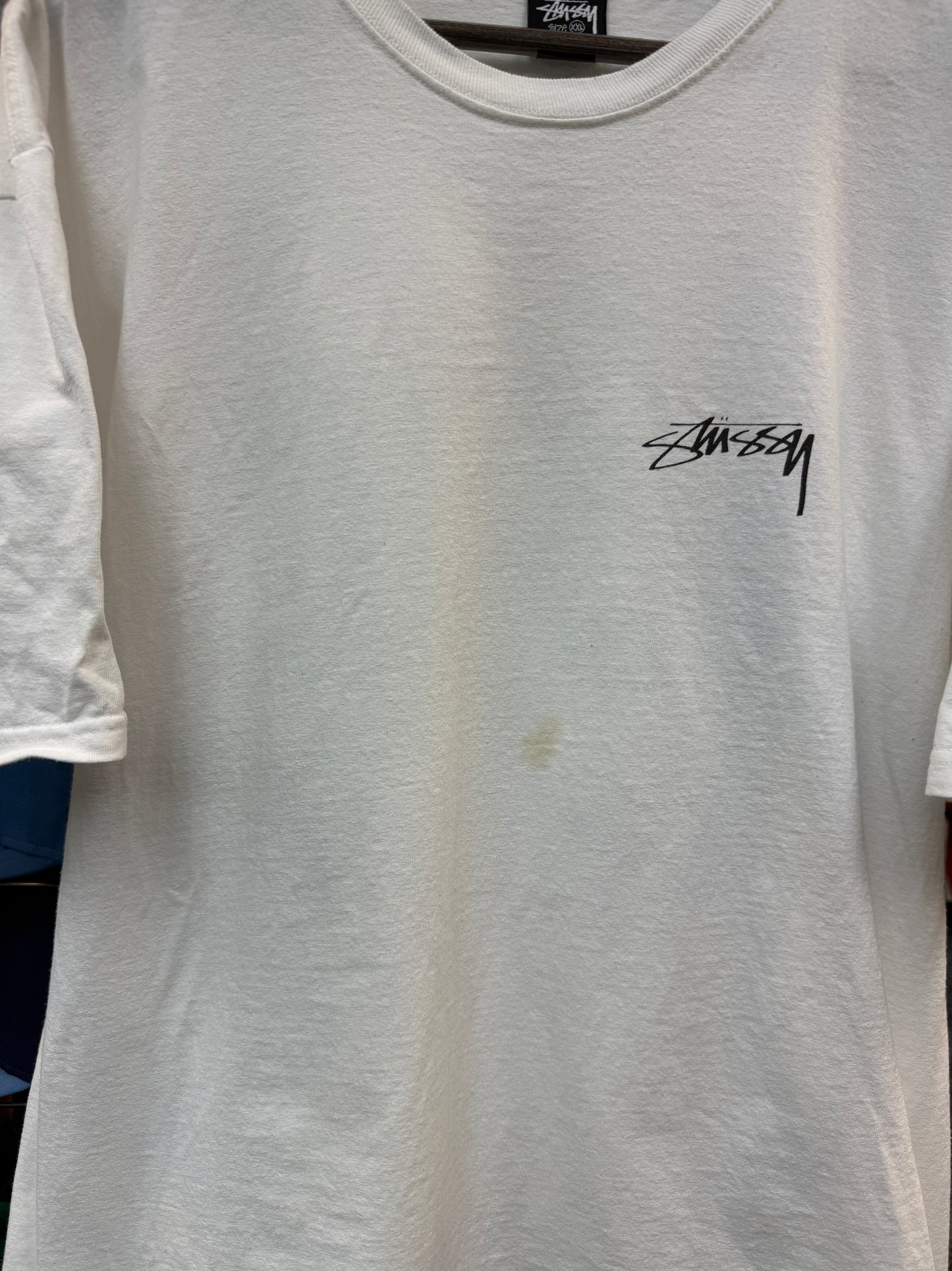 Stussy Grid White Tee