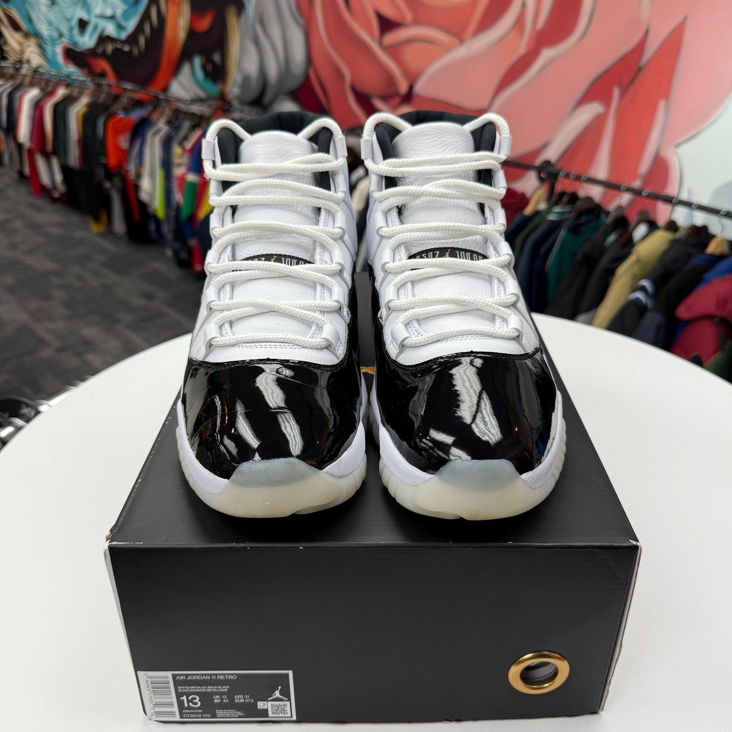 Preowned Jordan 11 DMP Gratitude