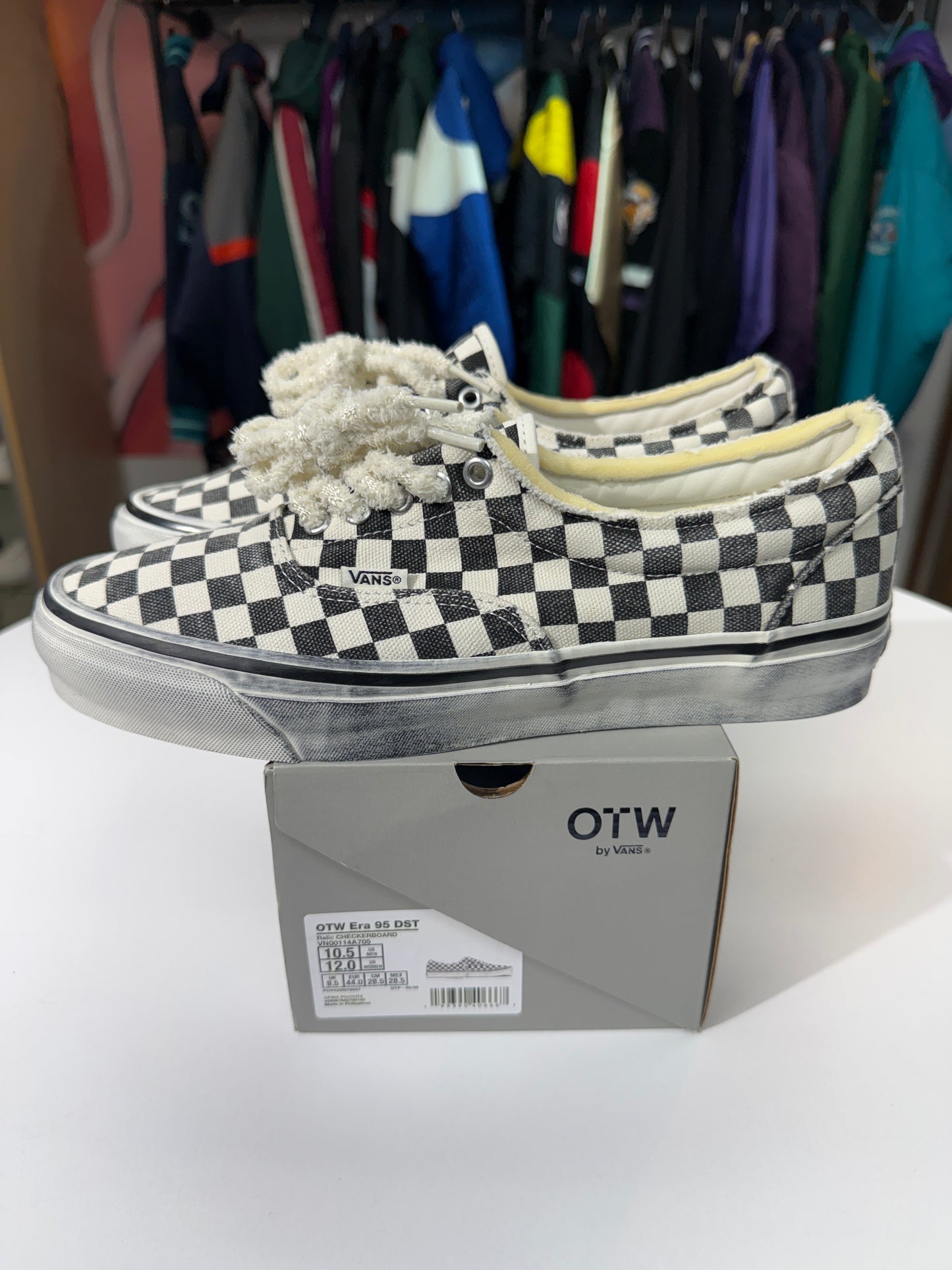 New Relic Checkerboard Vans OTW Era 95 DST