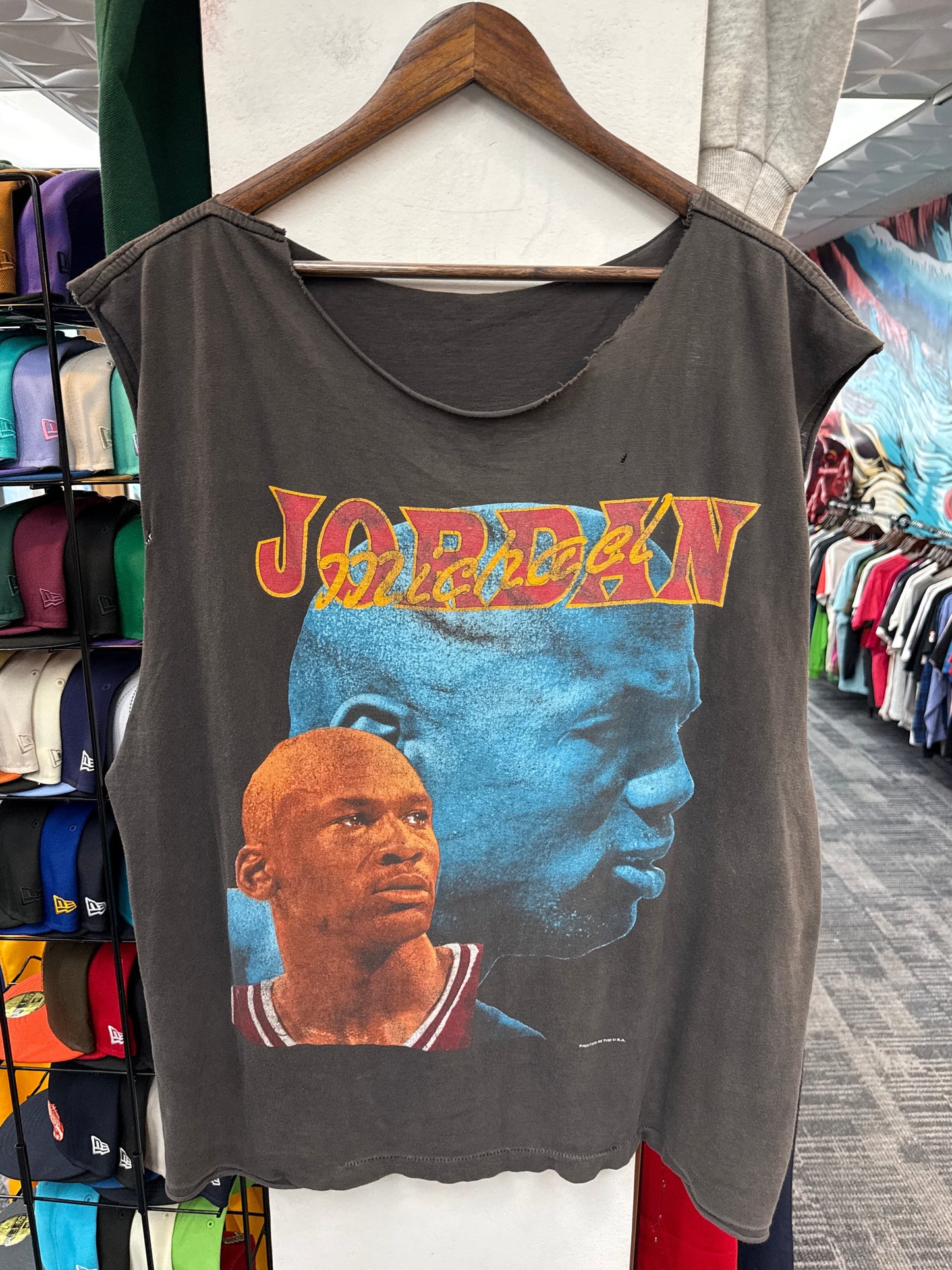 Vintage Jordan Cut-Off Rap Tee