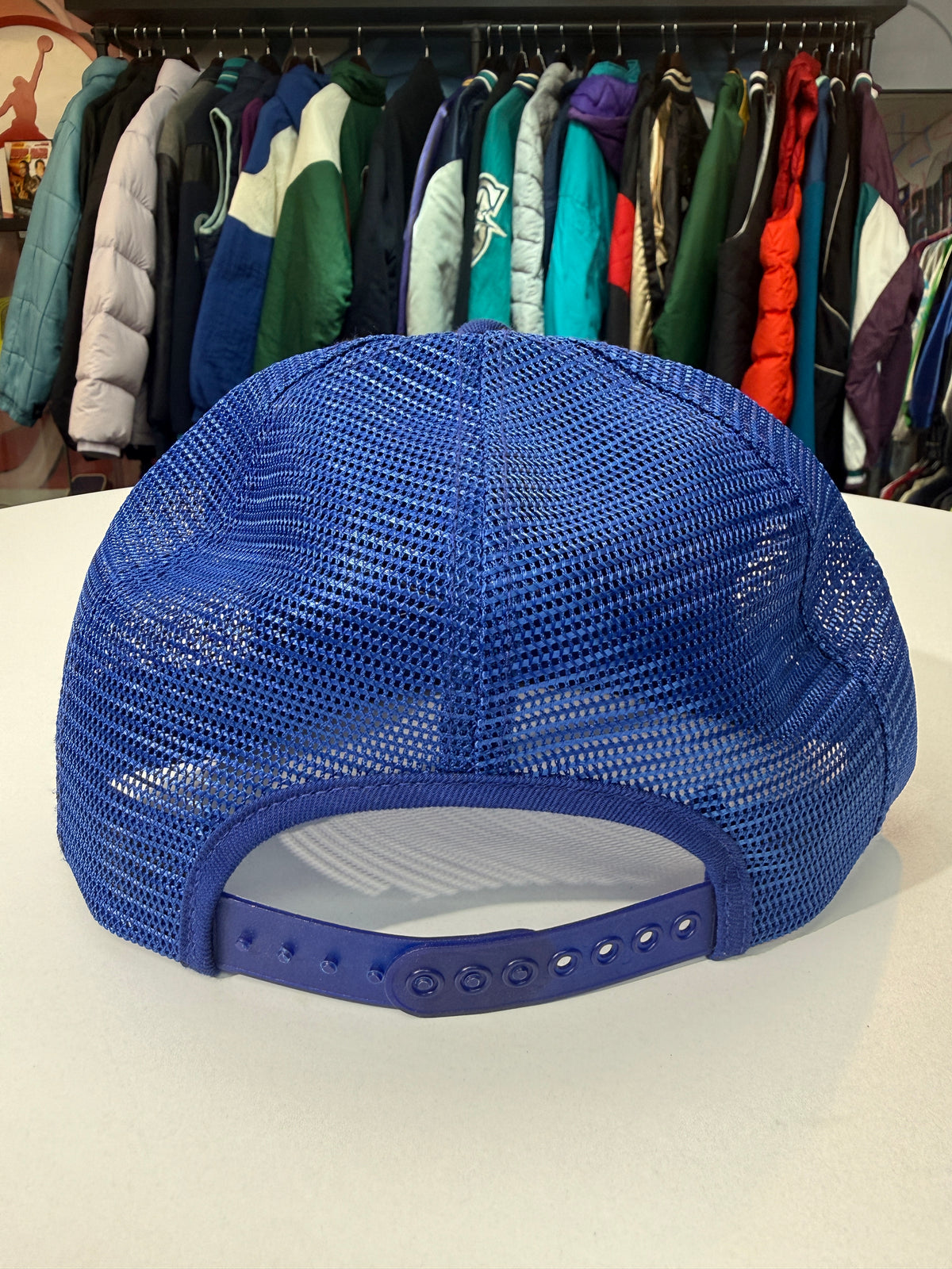 Vintage Nike Blue Mesh Hat