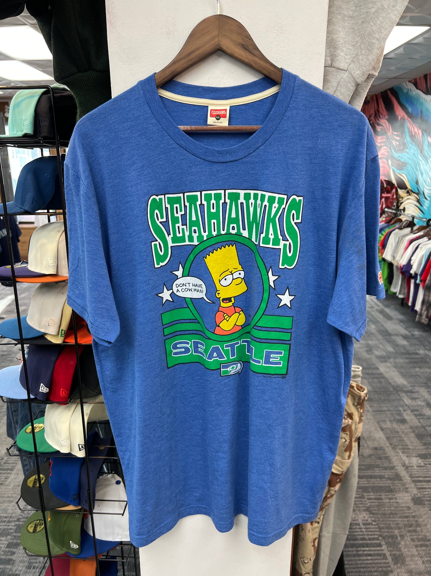 Seahawks Bart Graphic Tee