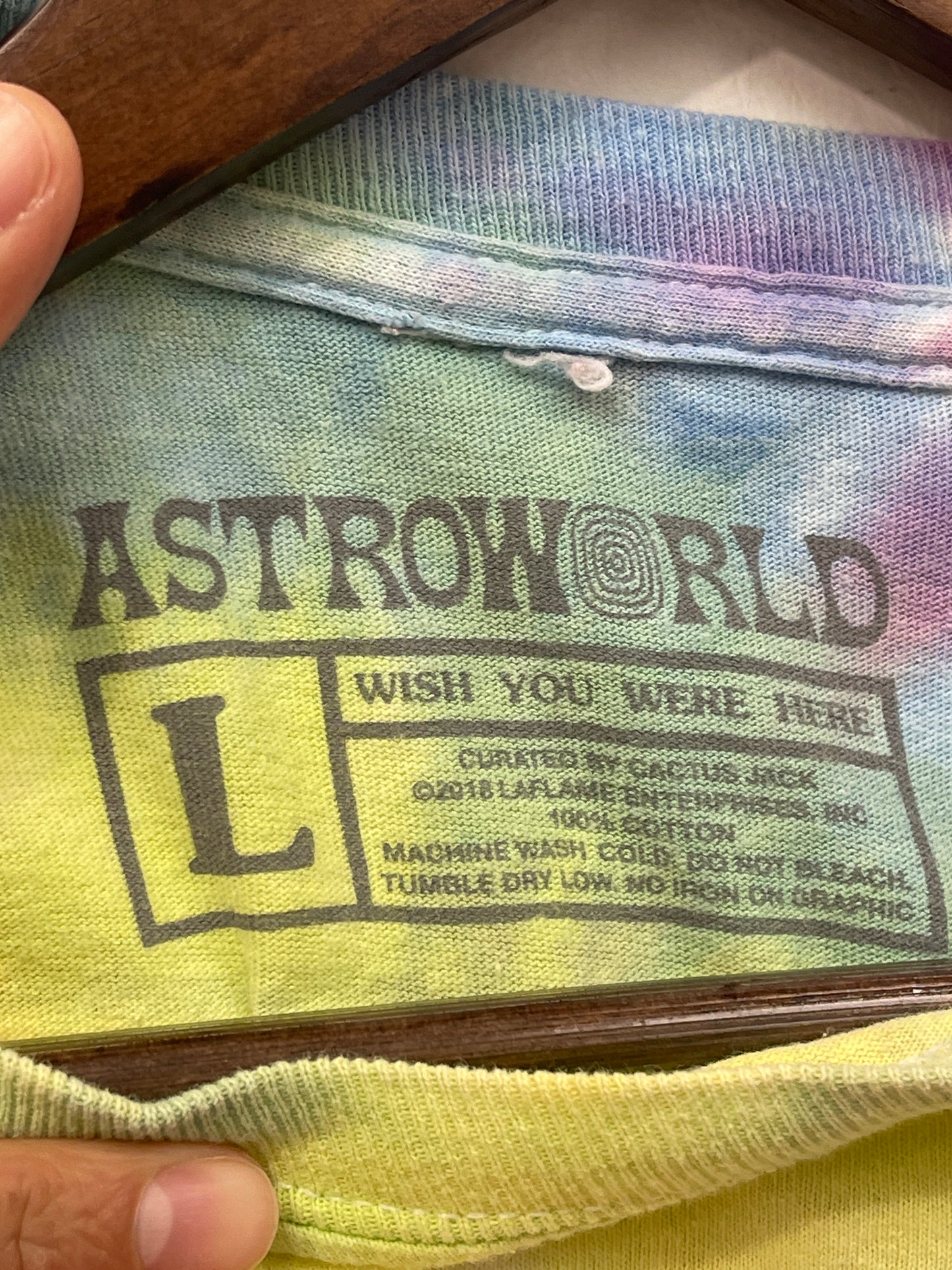 Travis Scott Astroworld Tie Dye Longsleeve