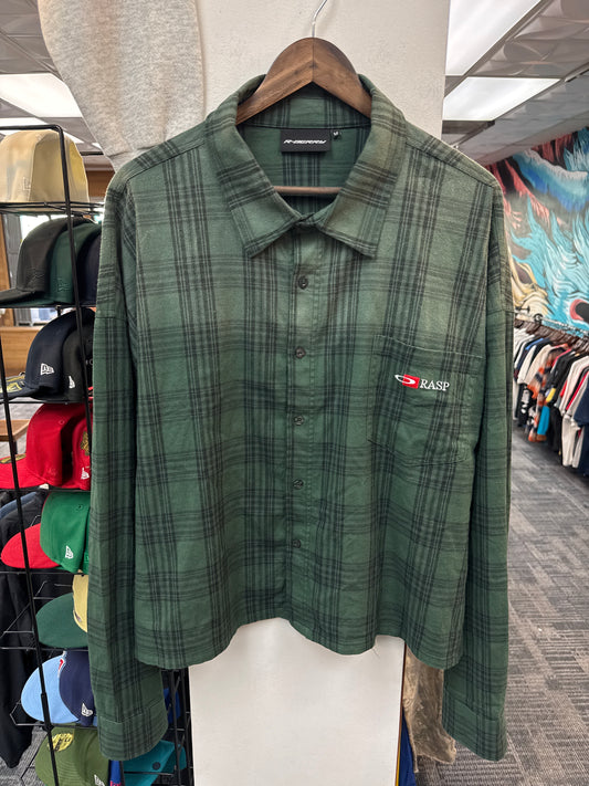 GV Raspberry Hills Green Flannel