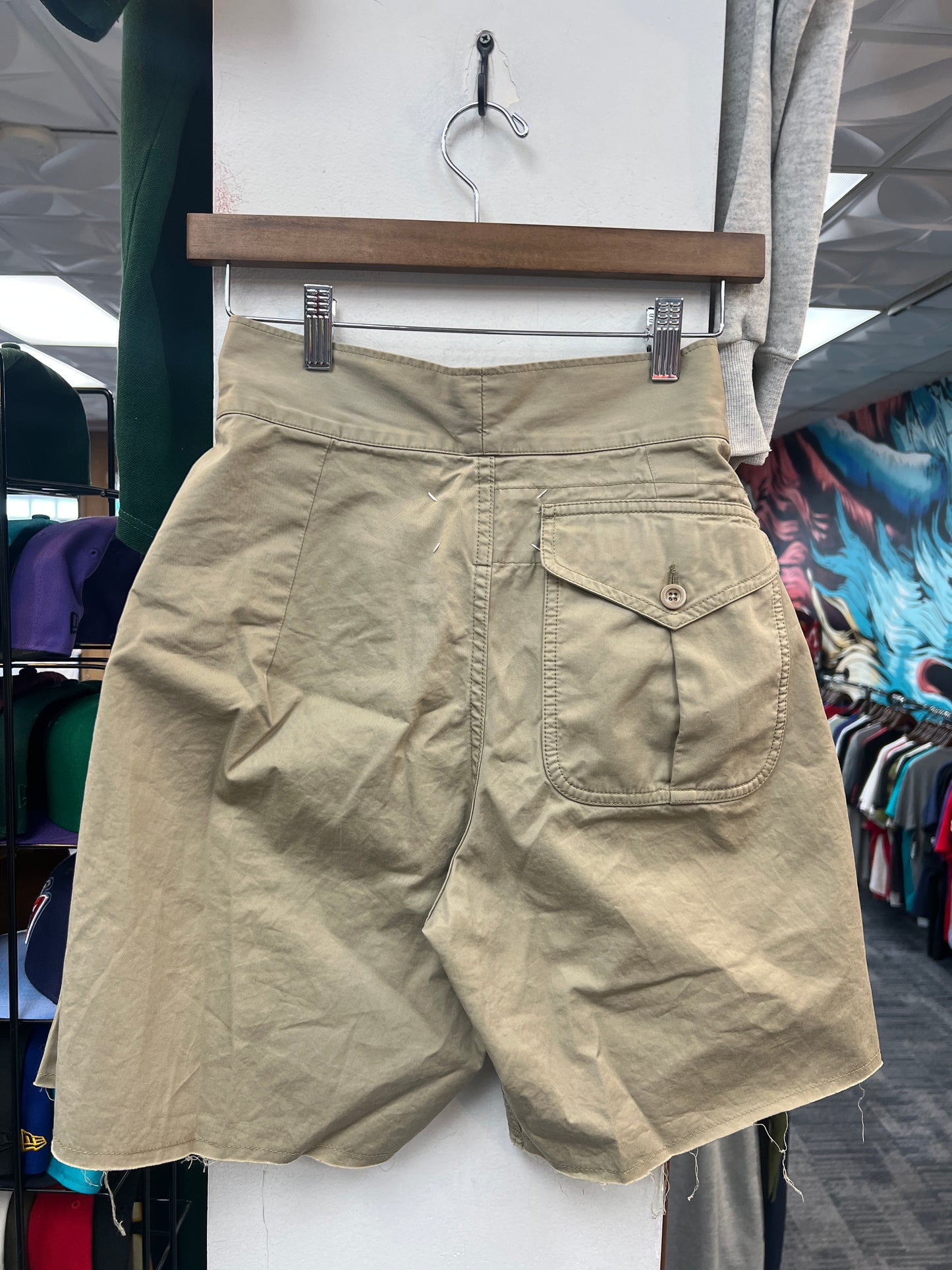 Maison Margiela High-Rise Cargo Shorts