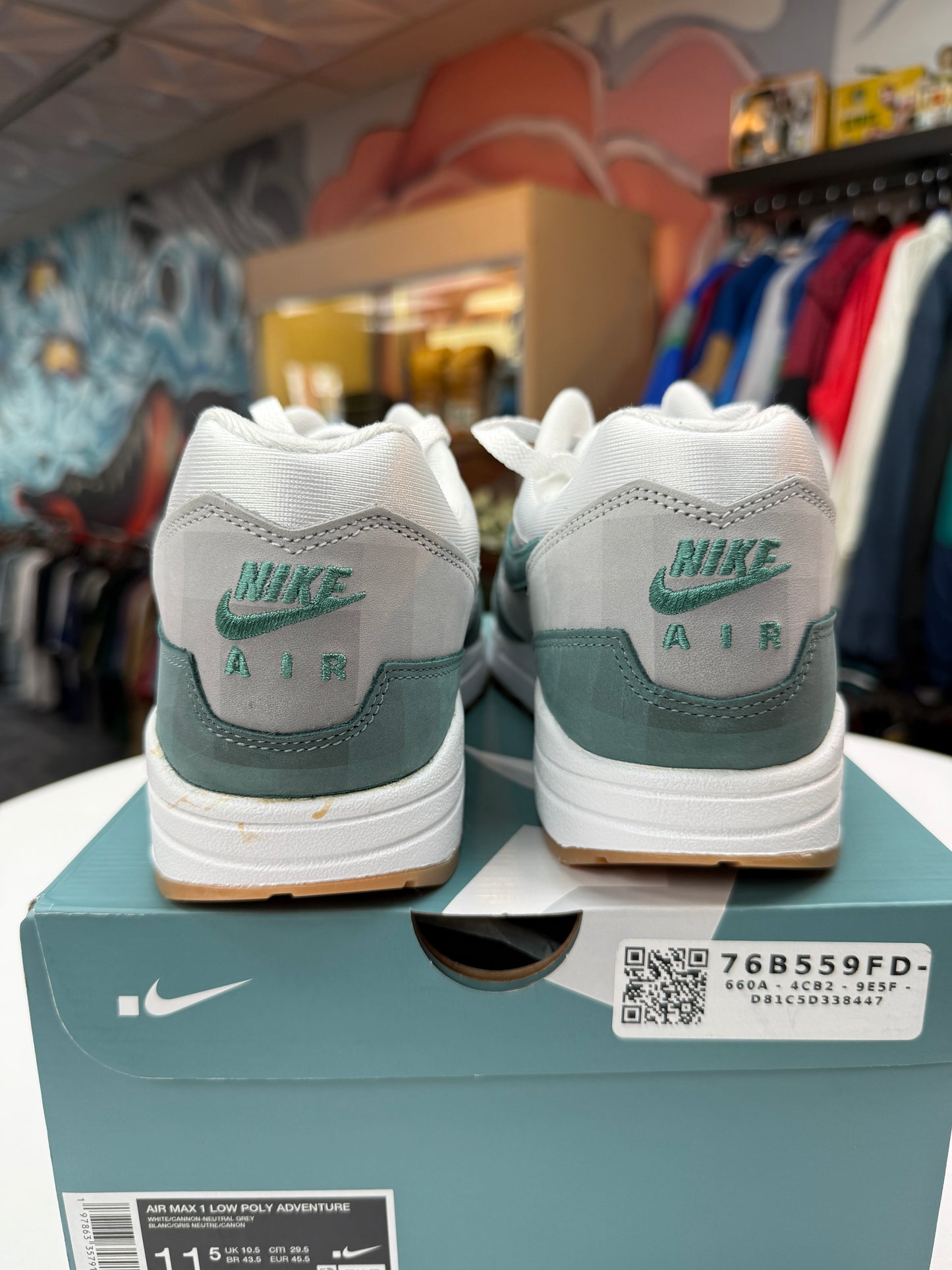 New .SWOOSH Low Poly Adventure Air Max 1