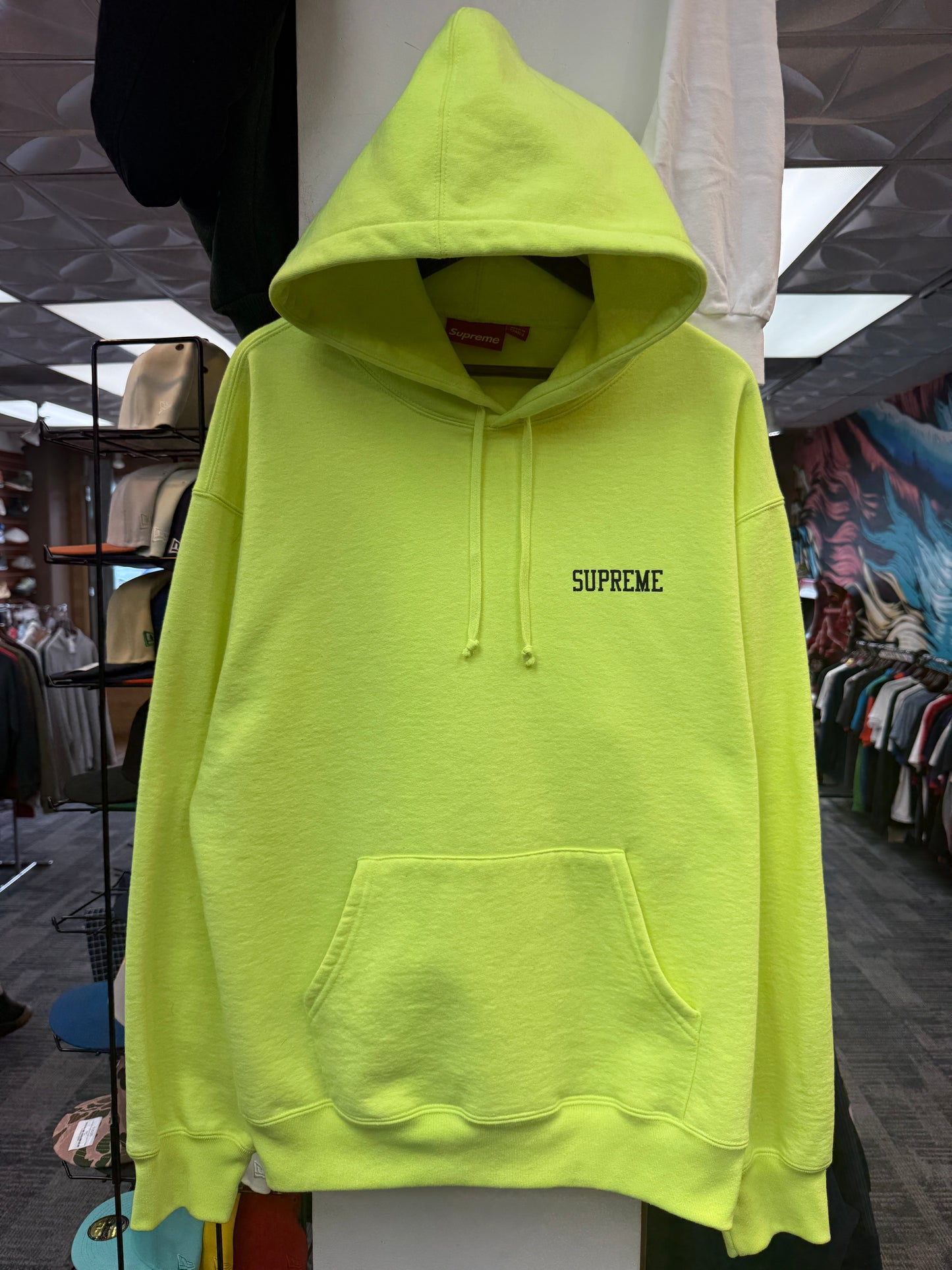 Supreme On God Neon Hoodie