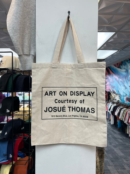 New Gallery Dept Art On Display Josue Thomas Tote Bag