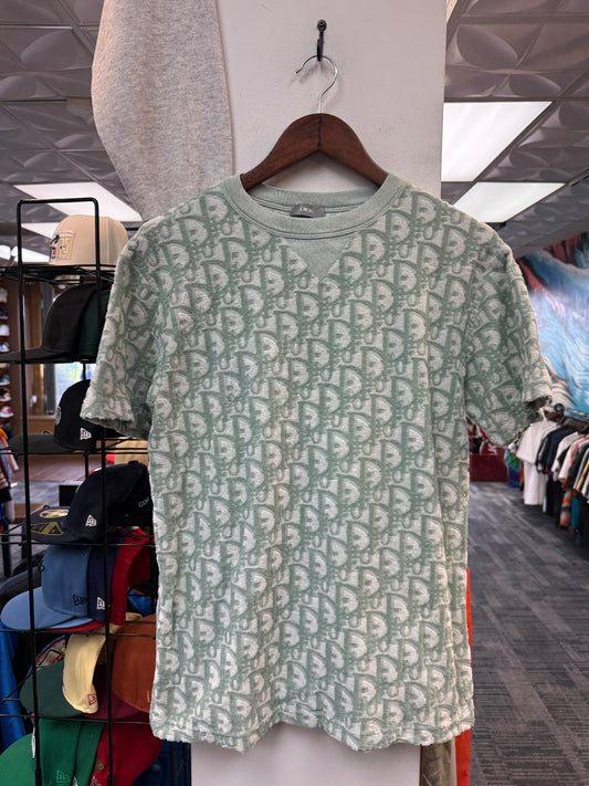Dior Oblique Mint Tee