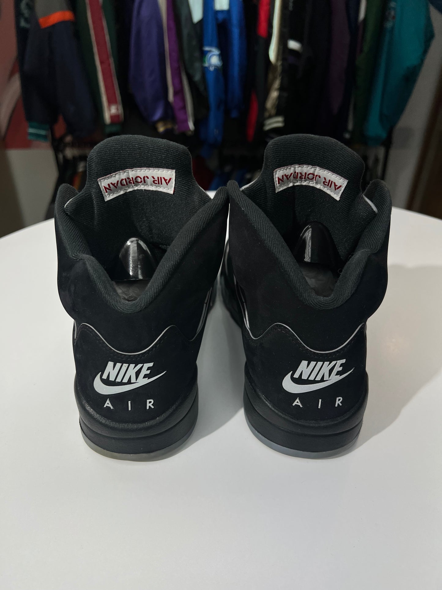 Preowned Jordan 5 Black Metallic