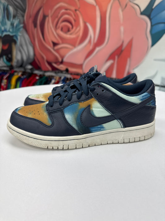 Preowned Dunk Low Graffiti Navy