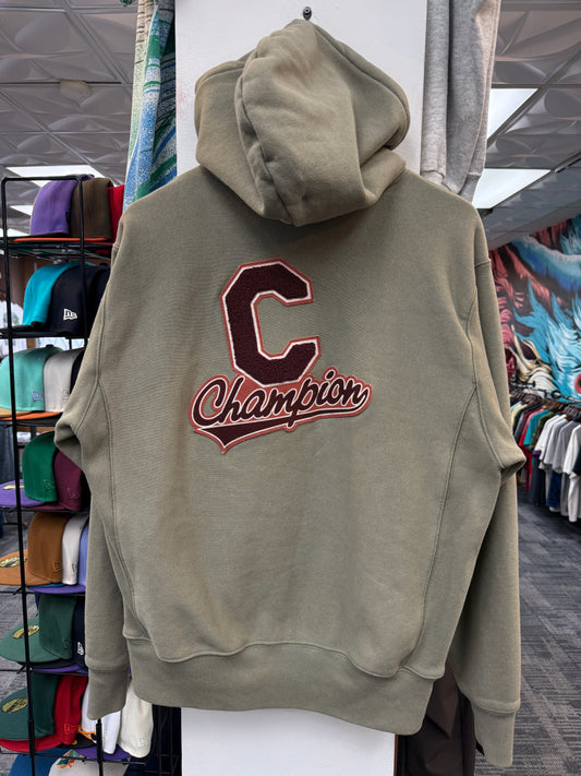 Champion Reverse Weave Patch Hoodie
