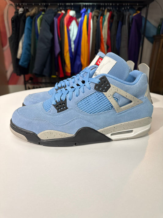 Preowned Jordan 4 University Blue