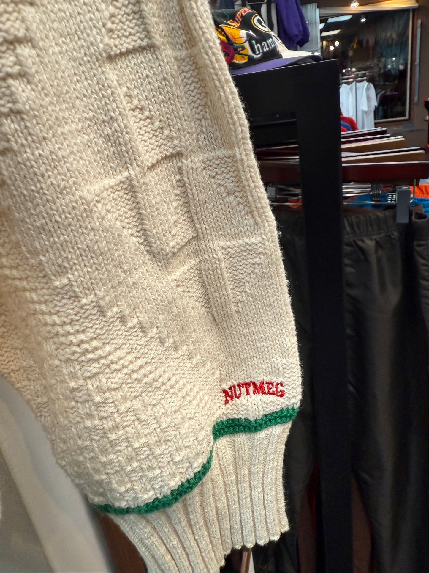 New Vintage Sonics Cable Knit Sweater