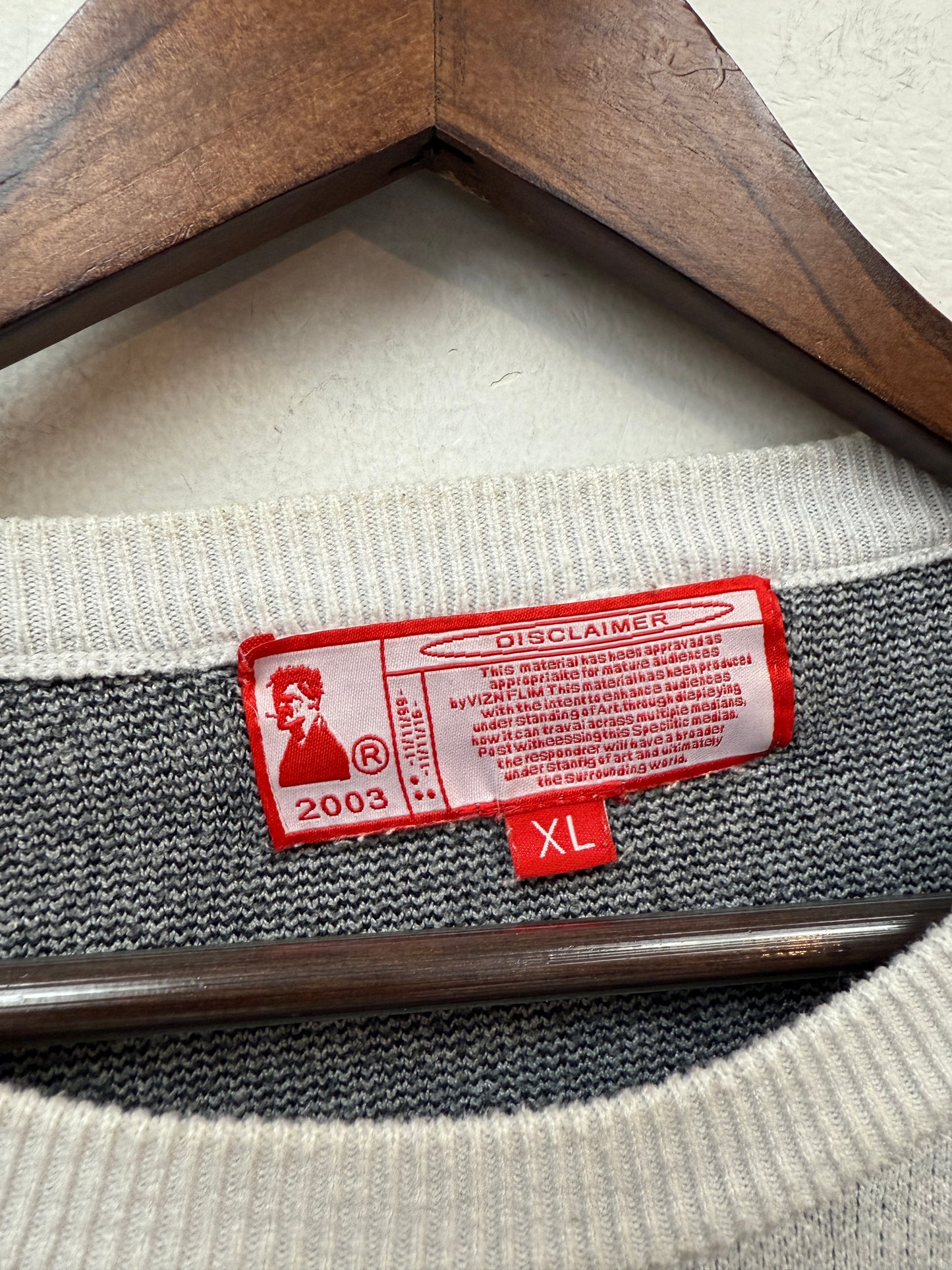 Joy Divizn Brad Pitt Knit Sweater