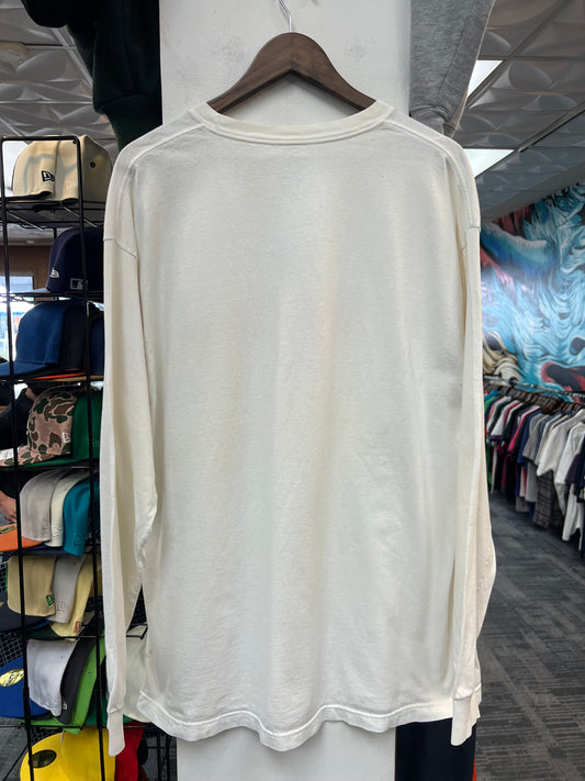 Vintage Reebok SuperSonics L/S White Crew