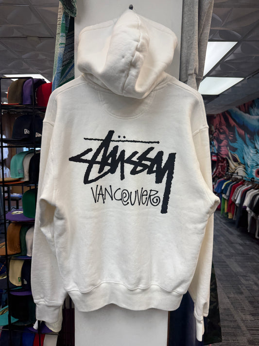 New Stussy Vancouver Natural Hoodie