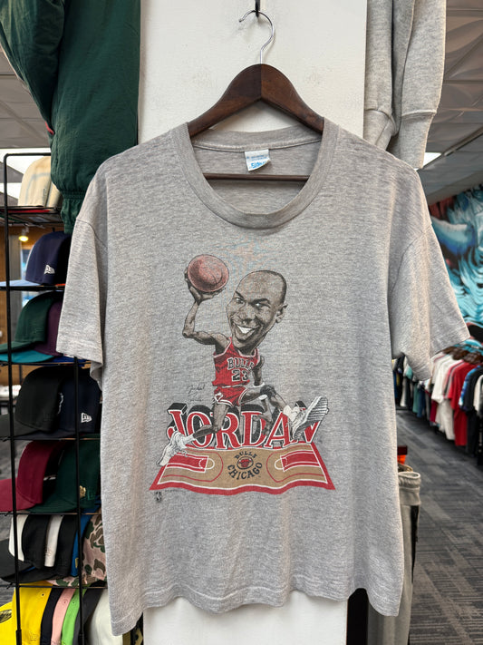 Vintage Michael Jordan Bulls  Caricature Tee