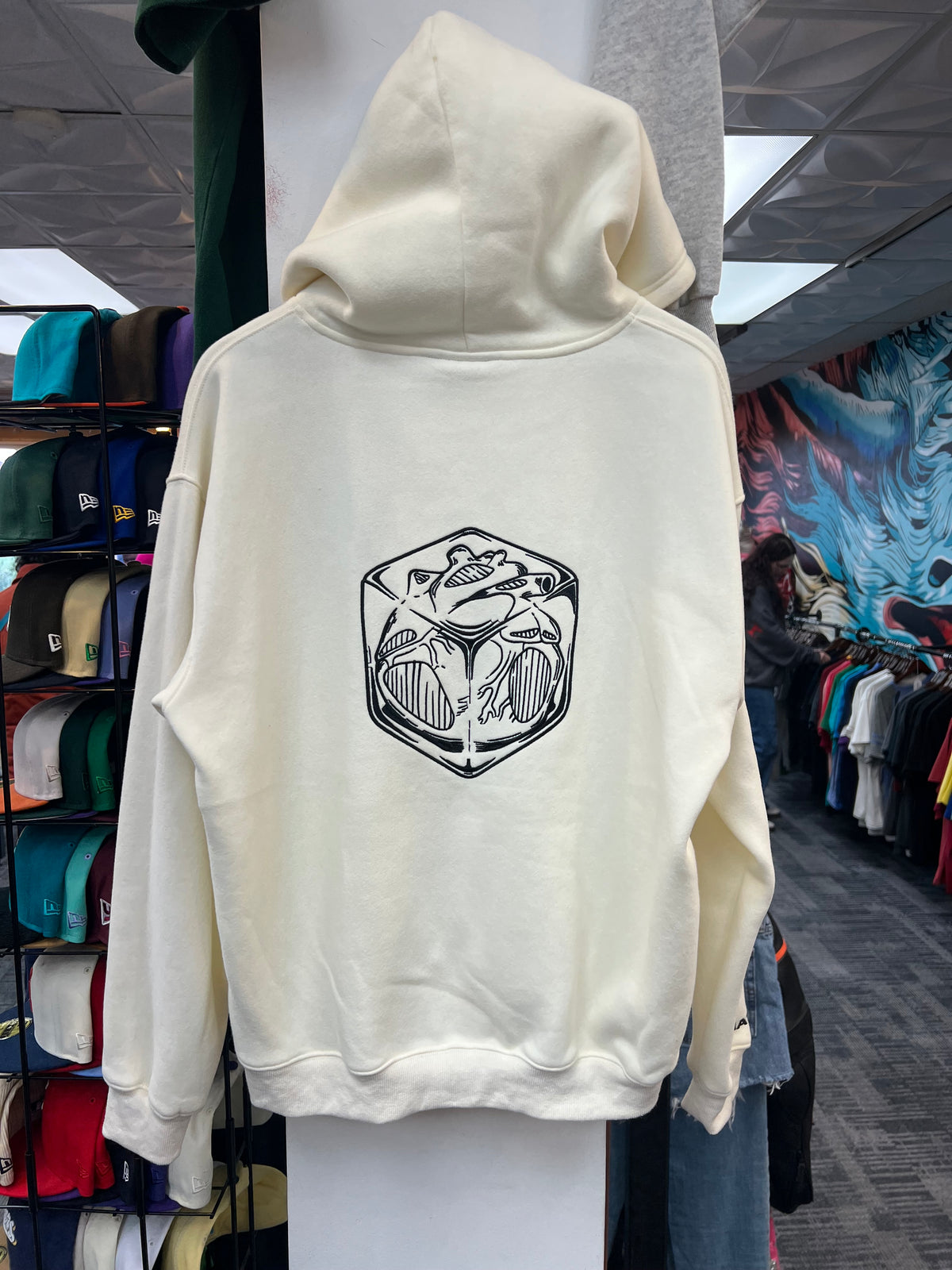 Hatura One Piece Cream Pullover Hoodie