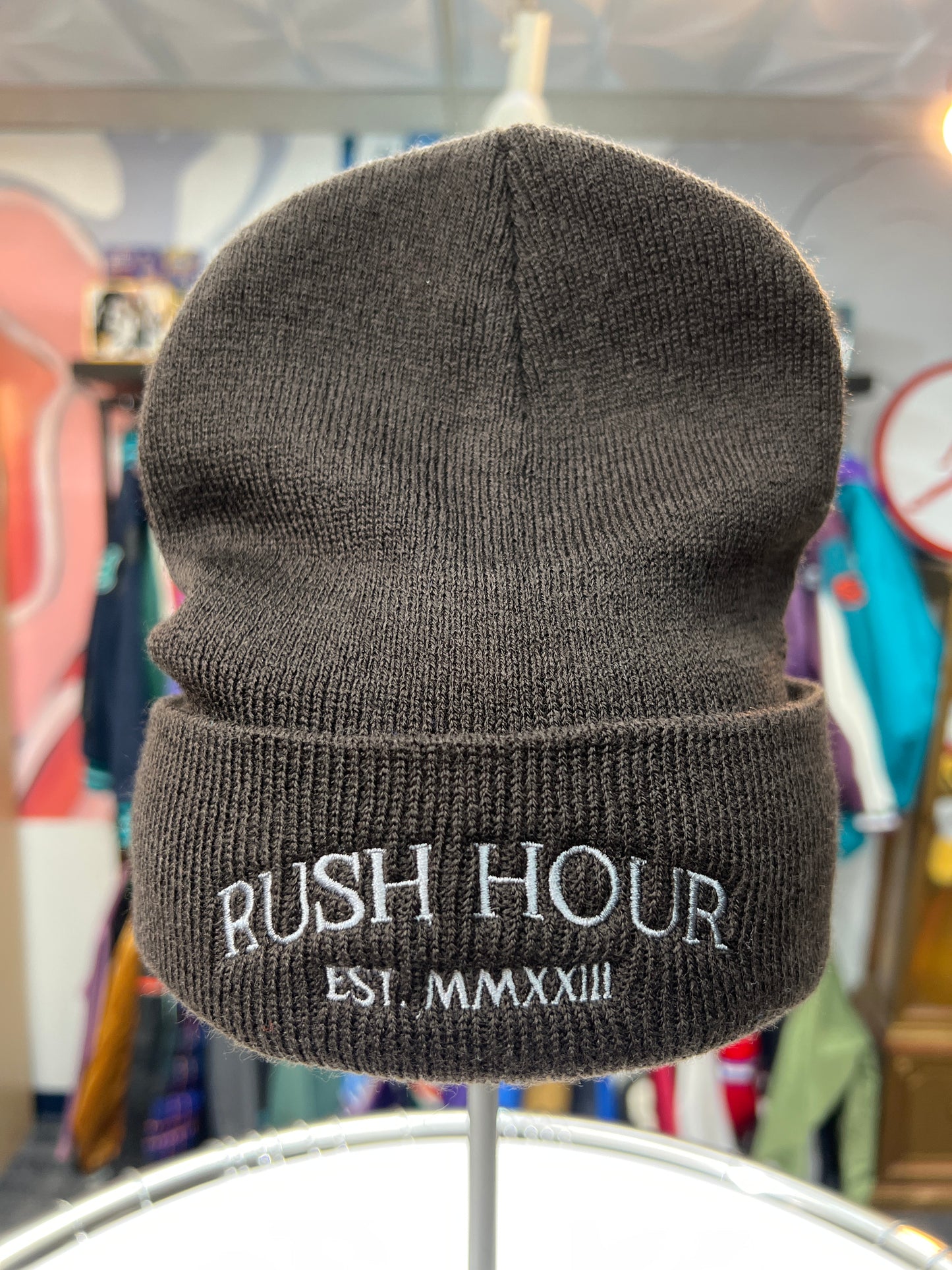 Rush University Mocha Beanie