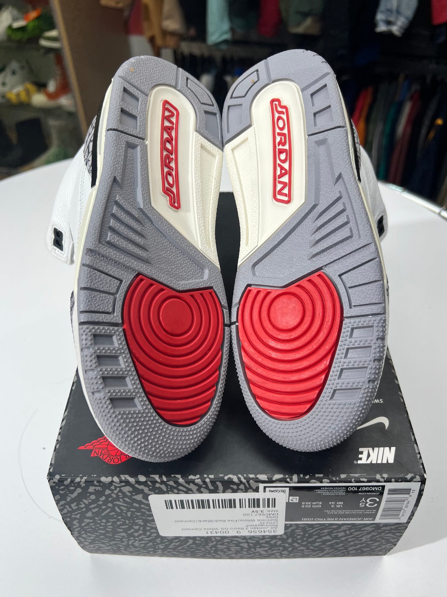 New Jordan 3 White Cement Reimagined